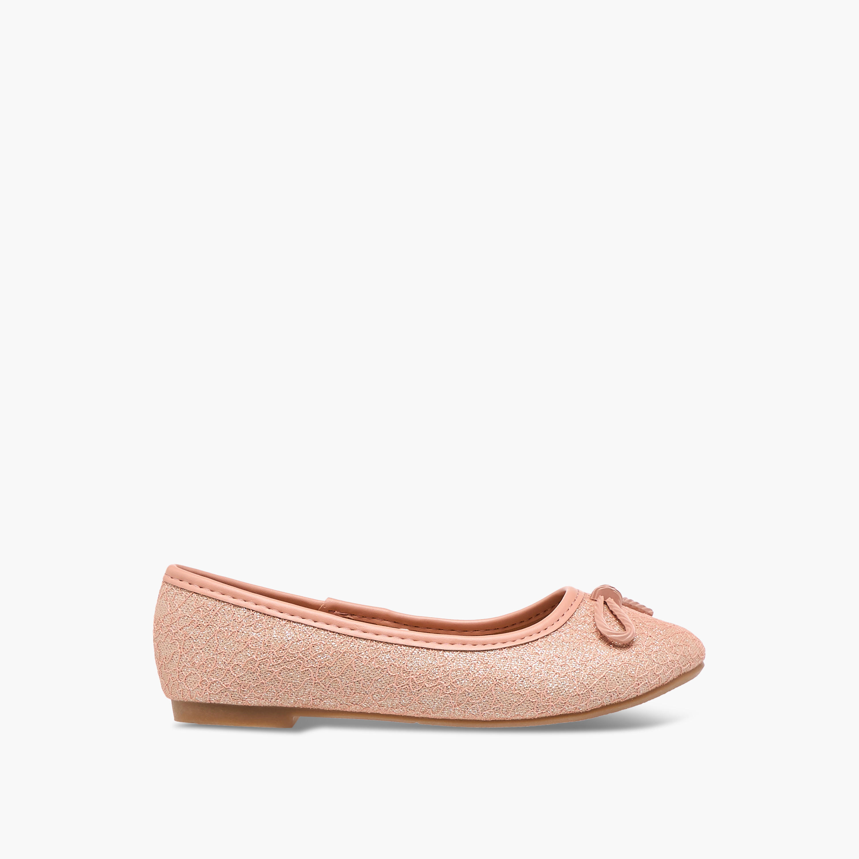 حذاء باليرينا سهل الارتداء بزينة فيونكة من فلورا بيلا-girls-shoes-ballerinas-image-3