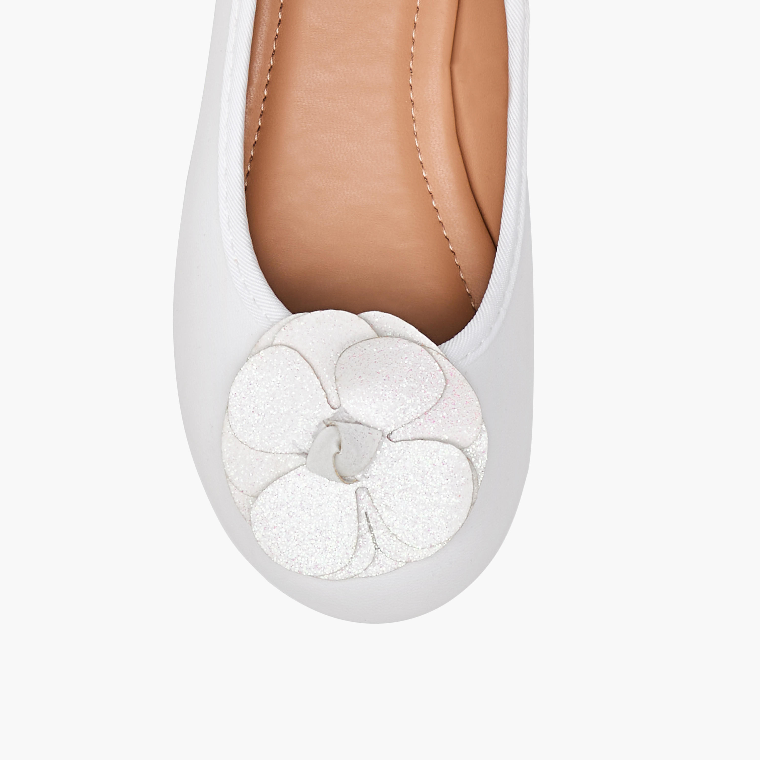 حذاء باليرينا سهل الارتداء بتفاصيل زينة من فلورا بيلا-girls-shoes-ballerinas-image-4