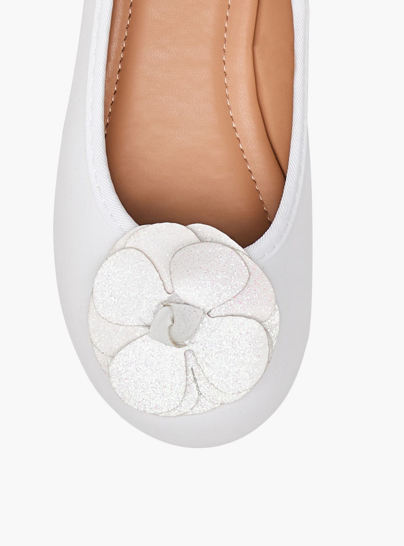حذاء باليرينا سهل الارتداء بتفاصيل زينة من فلورا بيلا-girls-shoes-ballerinas-image-4
