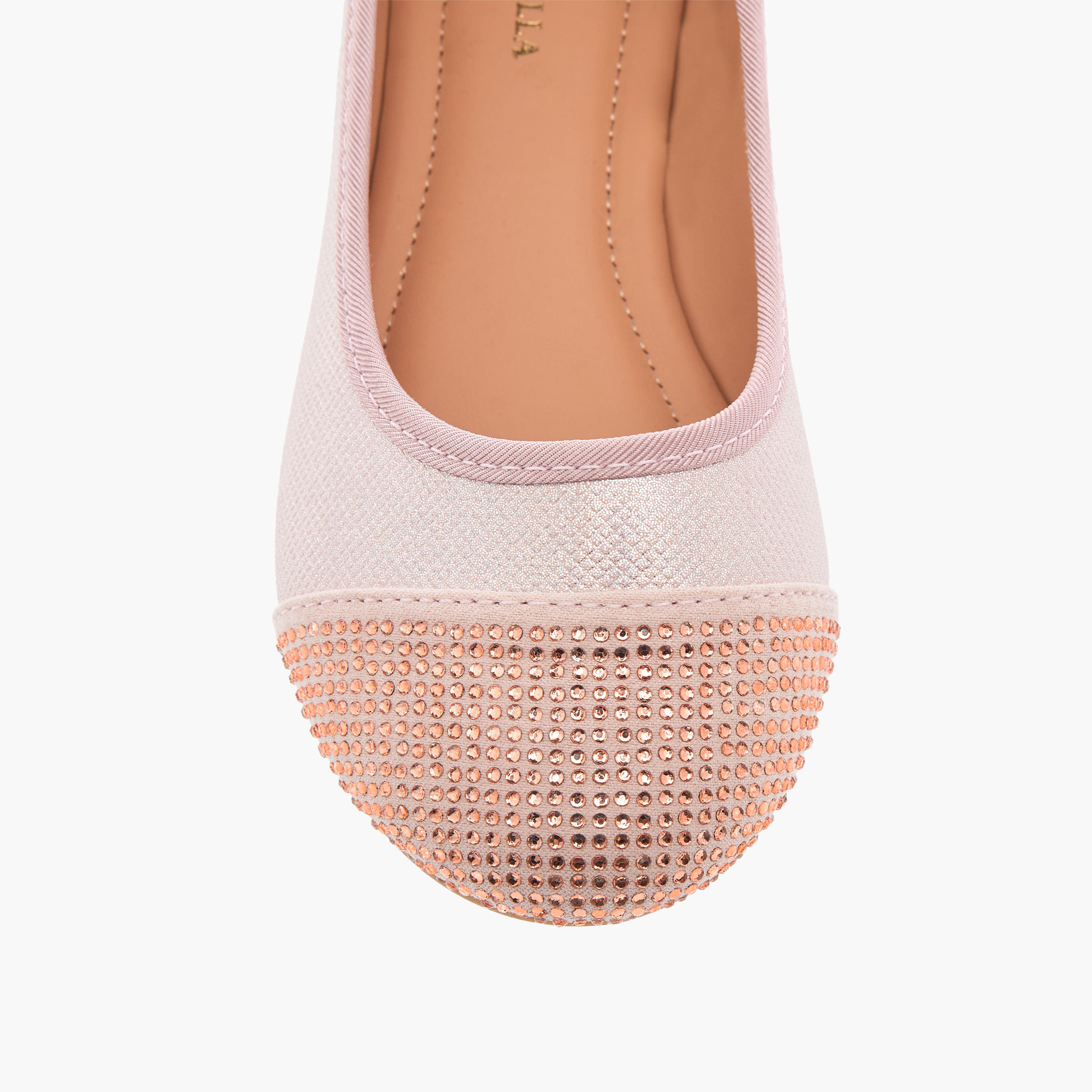 Flora Bella Embellished Slip-On Ballerina Shoes-girls-shoes-ballerinas-image-4