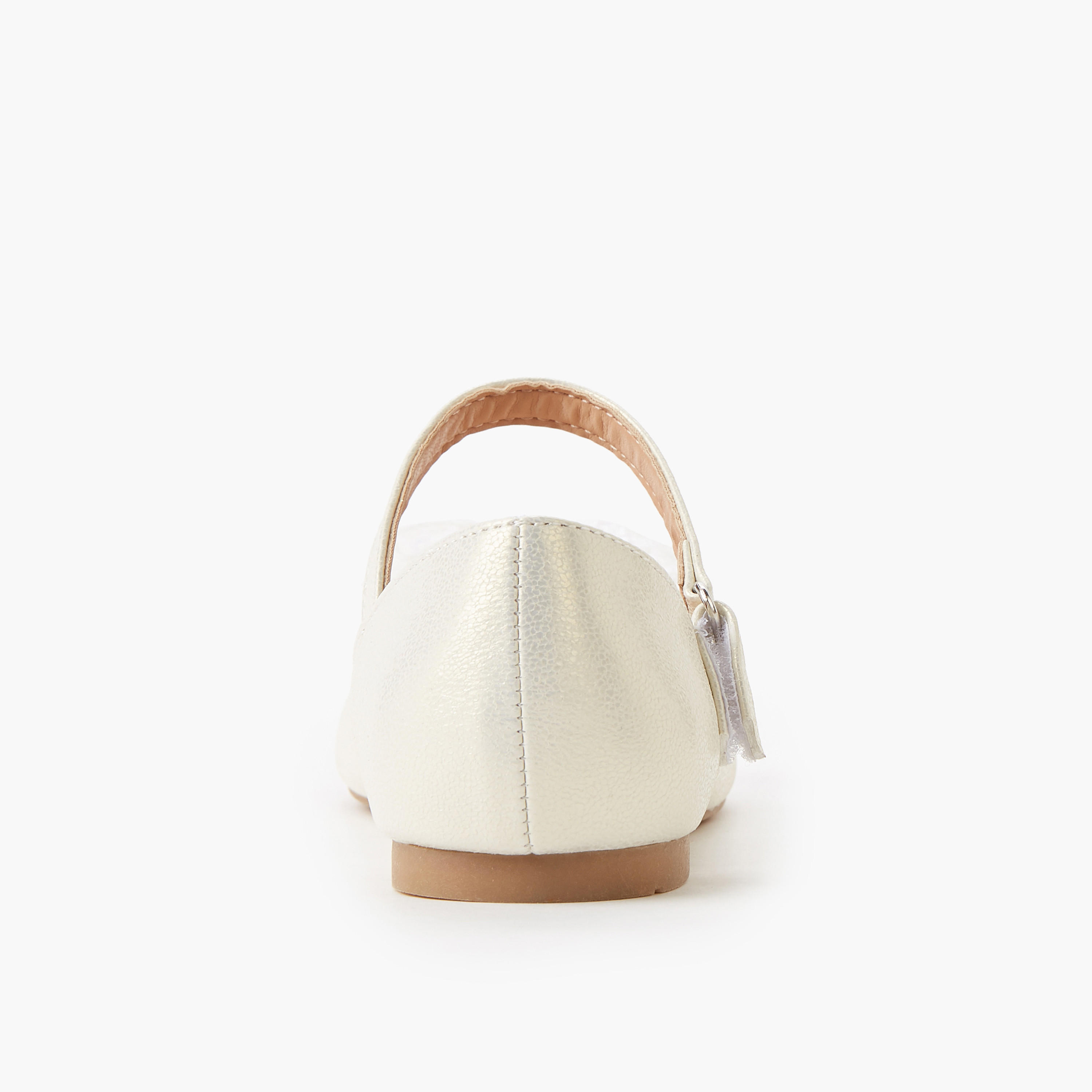Flora Bella Girls Hook and Loop Ballerina Shoes-girls-shoes-ballerinas-image-4