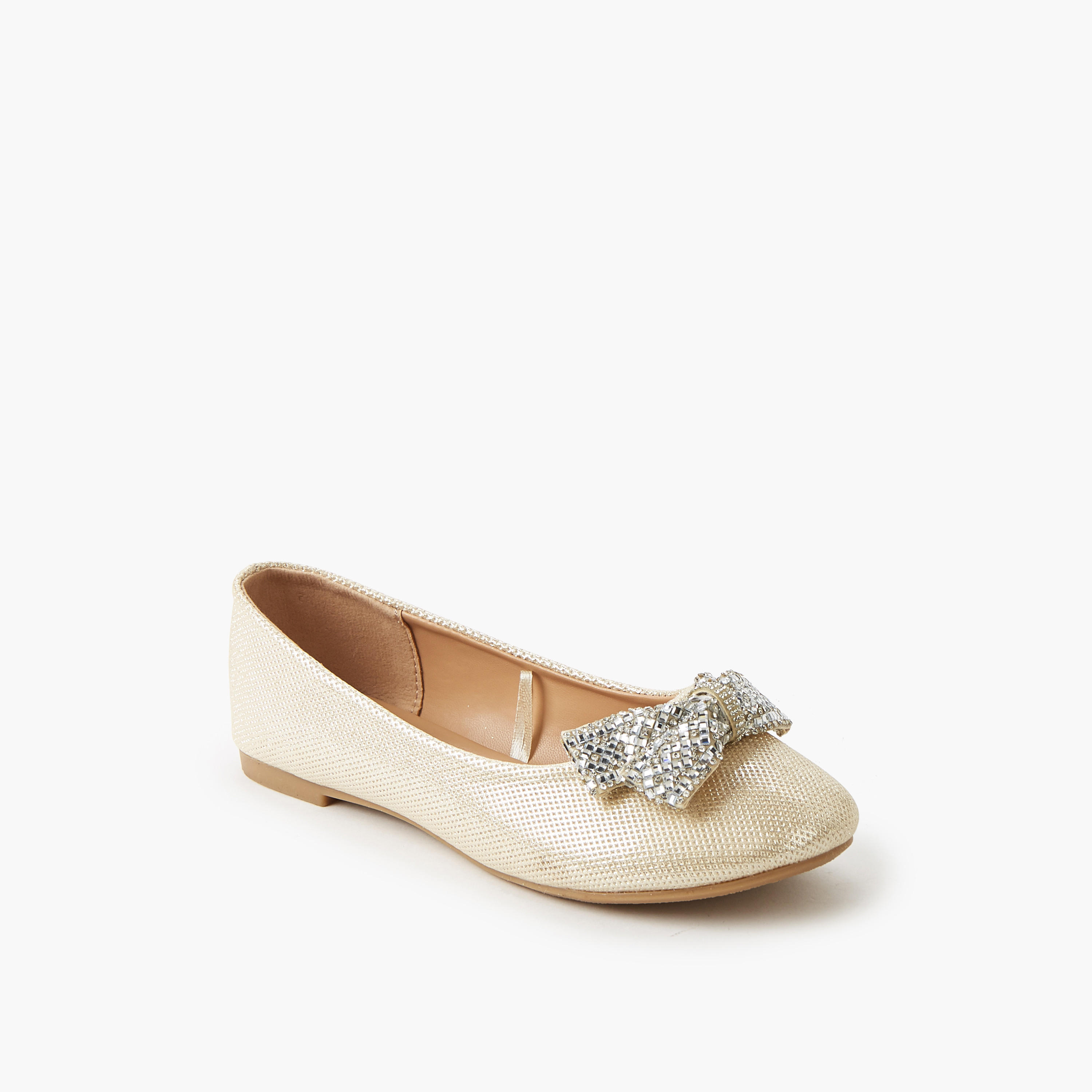 Flora Bella Girls Slip-On Ballerina Shoes-girls-shoes-ballerinas-image-2