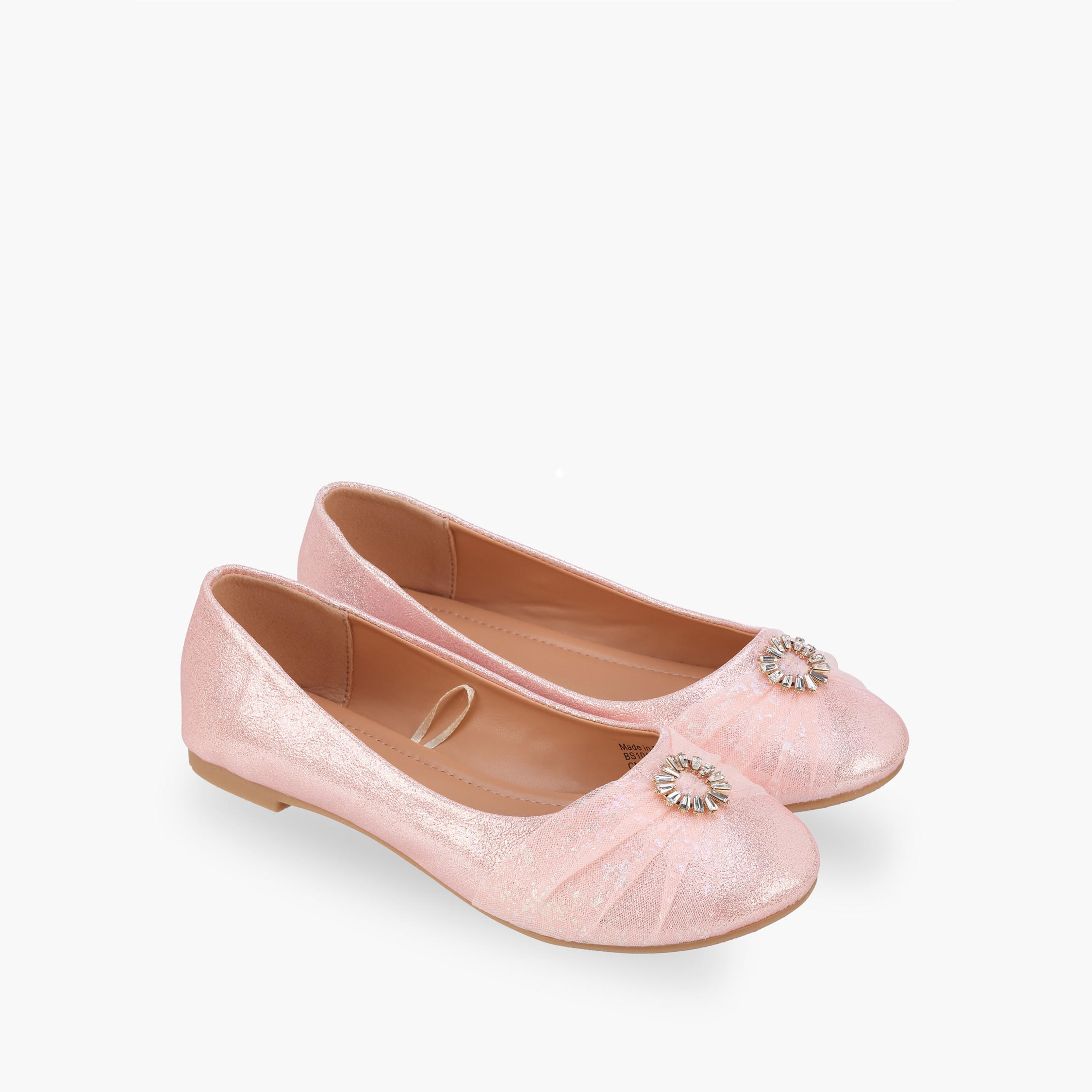 حذاء باليرينا سهل الارتداء للبنات من فلورا بيلا-girls-shoes-ballerinas-image-1