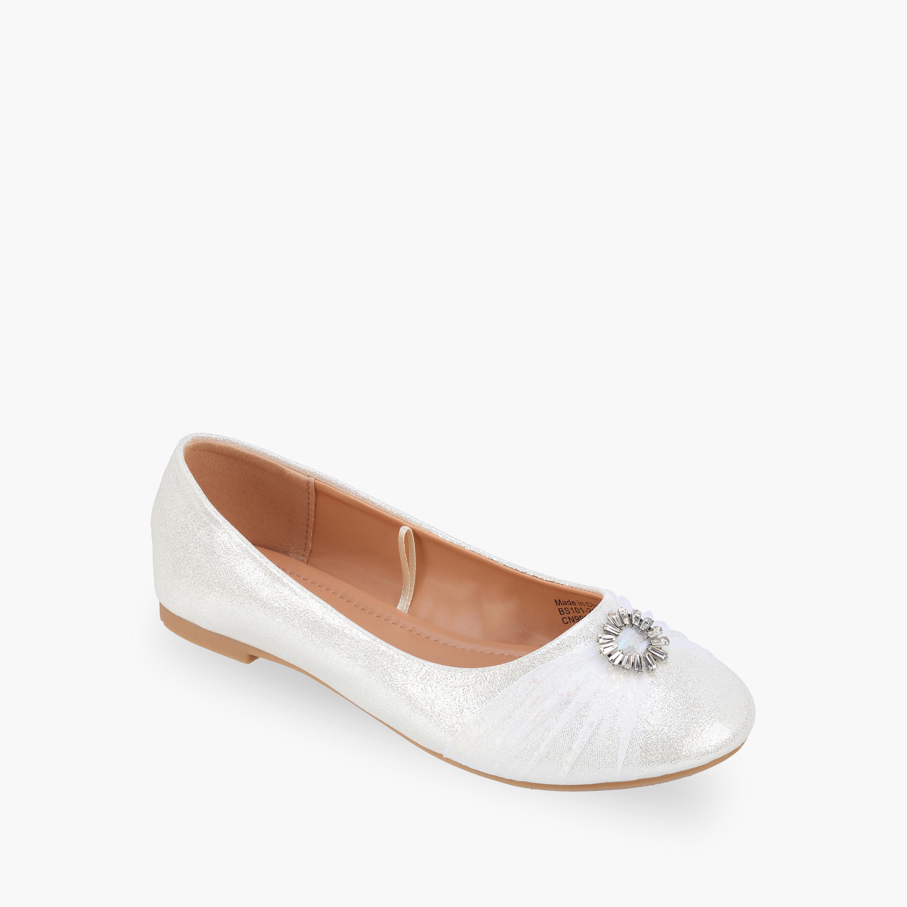 حذاء باليرينا سهل الارتداء للبنات من فلورا بيلا-girls-shoes-ballerinas-image-2