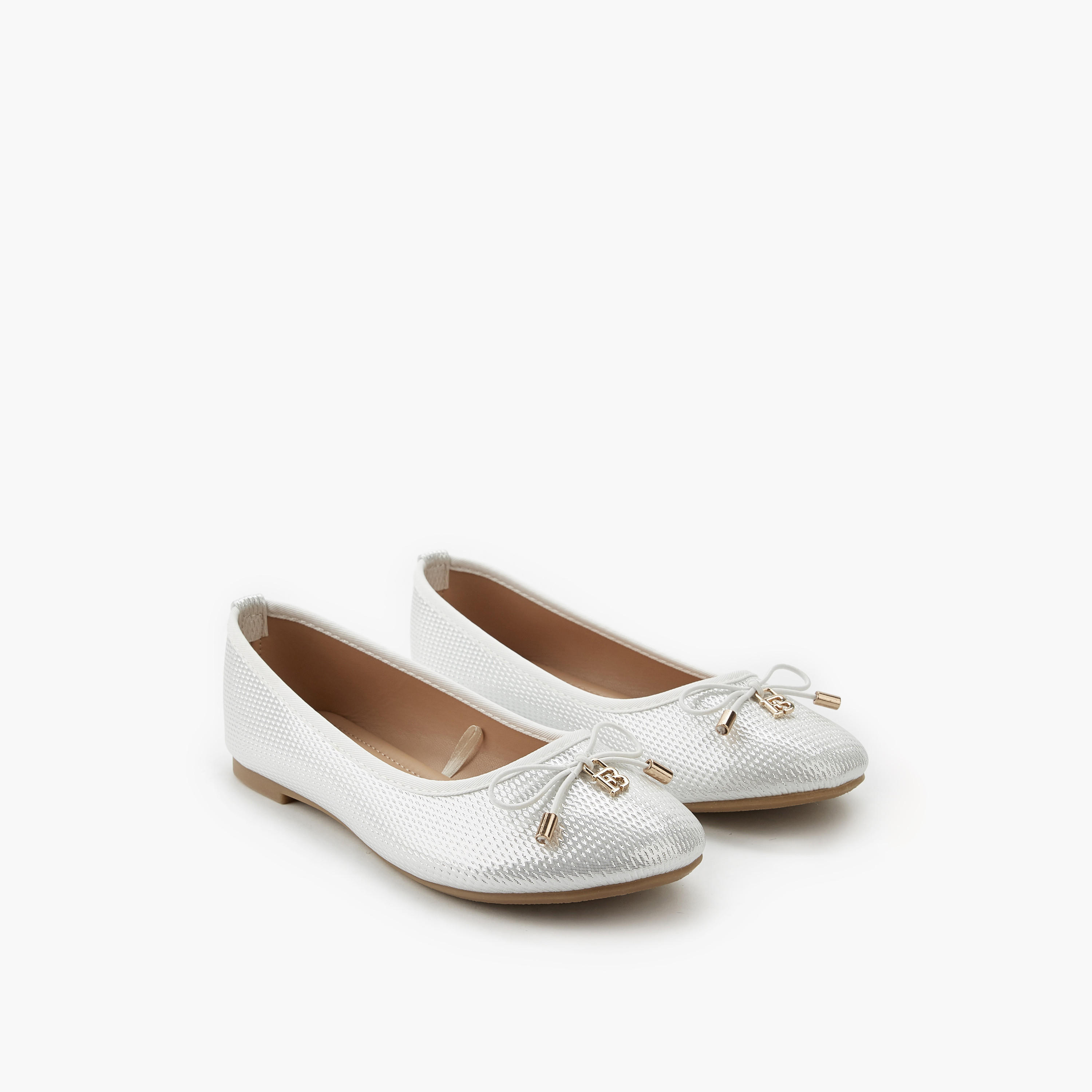 حذاء باليرينا سهل الارتداء للبنات من فلورا بيلا-girls-shoes-ballerinas-image-1