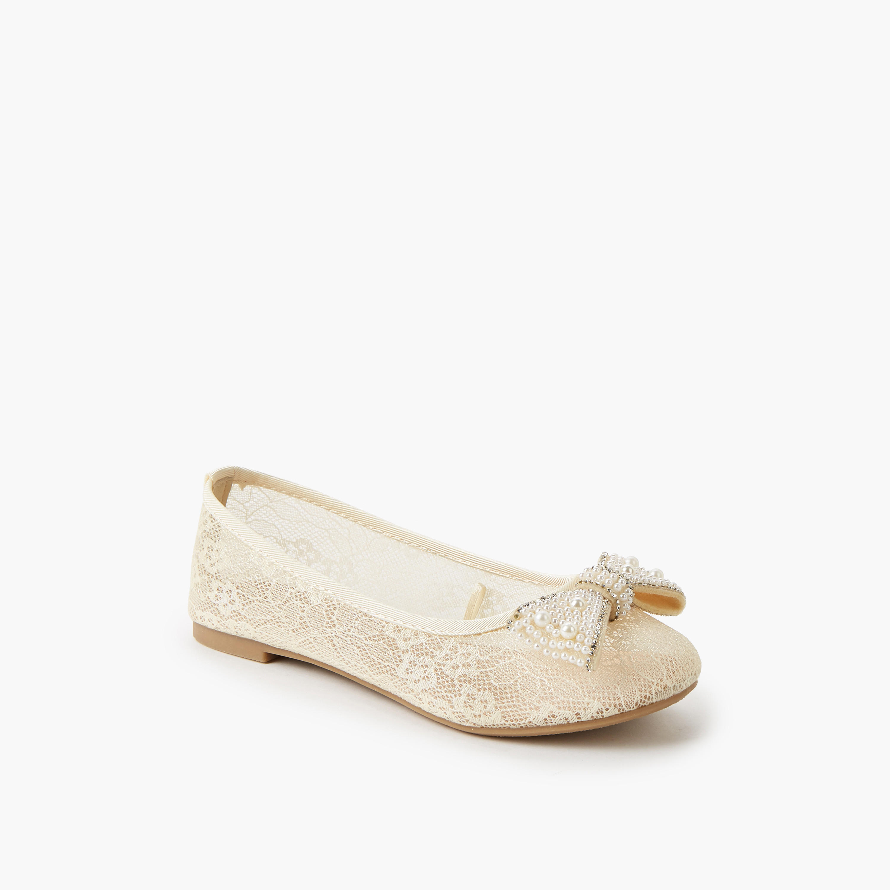 حذاء باليرينا سهل الارتداء للبنات من فلورا بيلا-girls-shoes-ballerinas-image-2