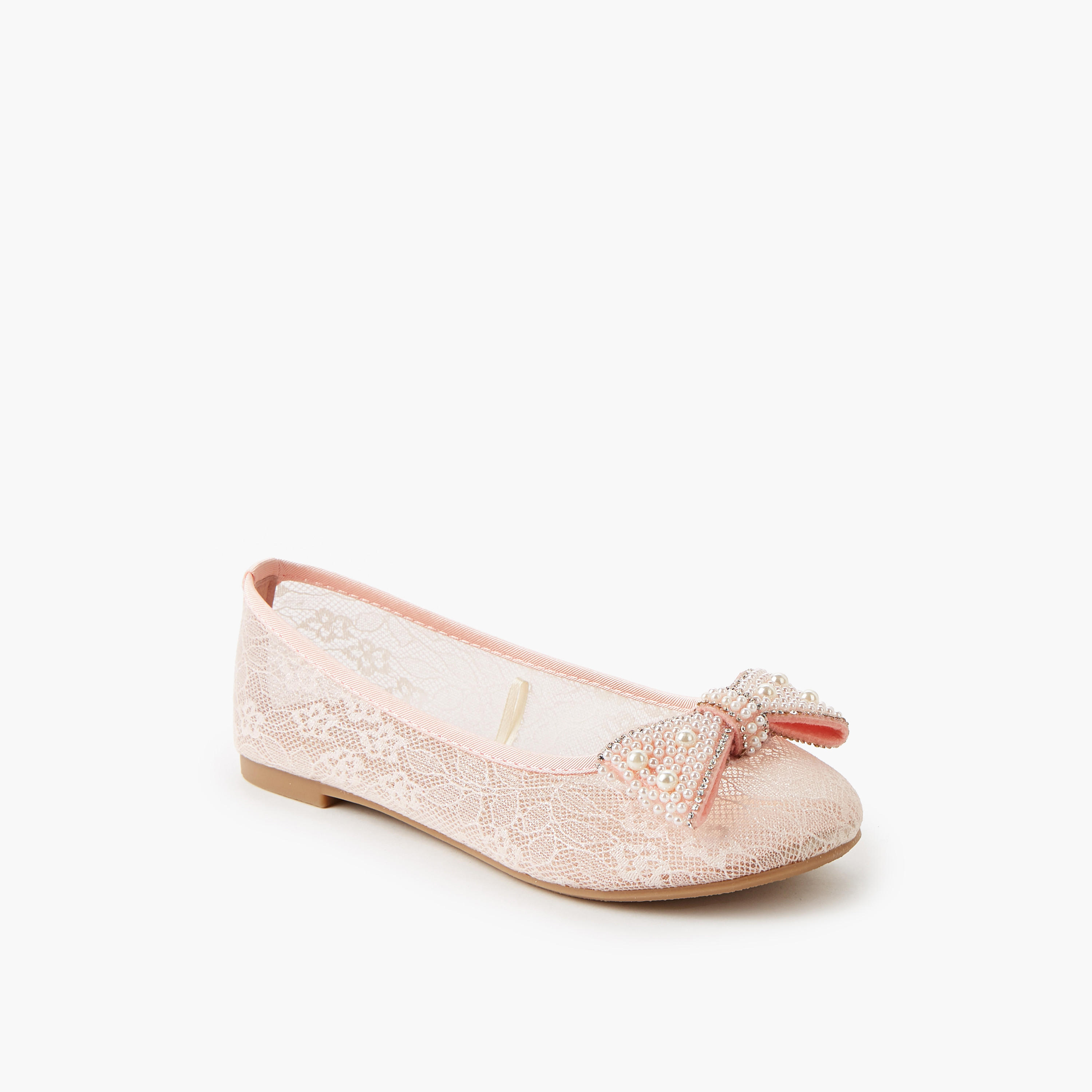 Flora Bella Girls Slip-On Ballerina Shoes-girls-shoes-ballerinas-image-2
