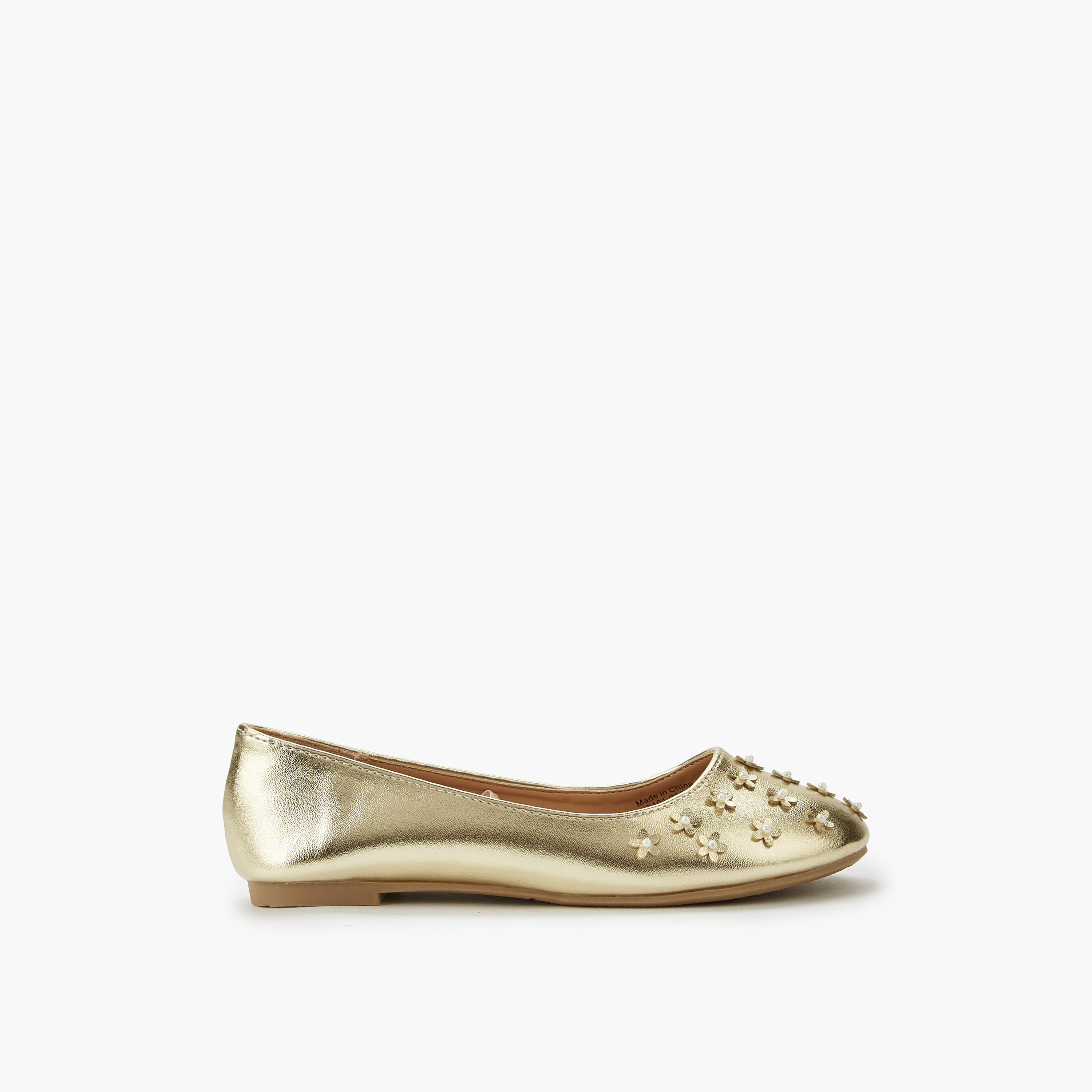 Flora Bella Girls Slip-On Ballerina Shoes-girls-shoes-ballerinas-image-2