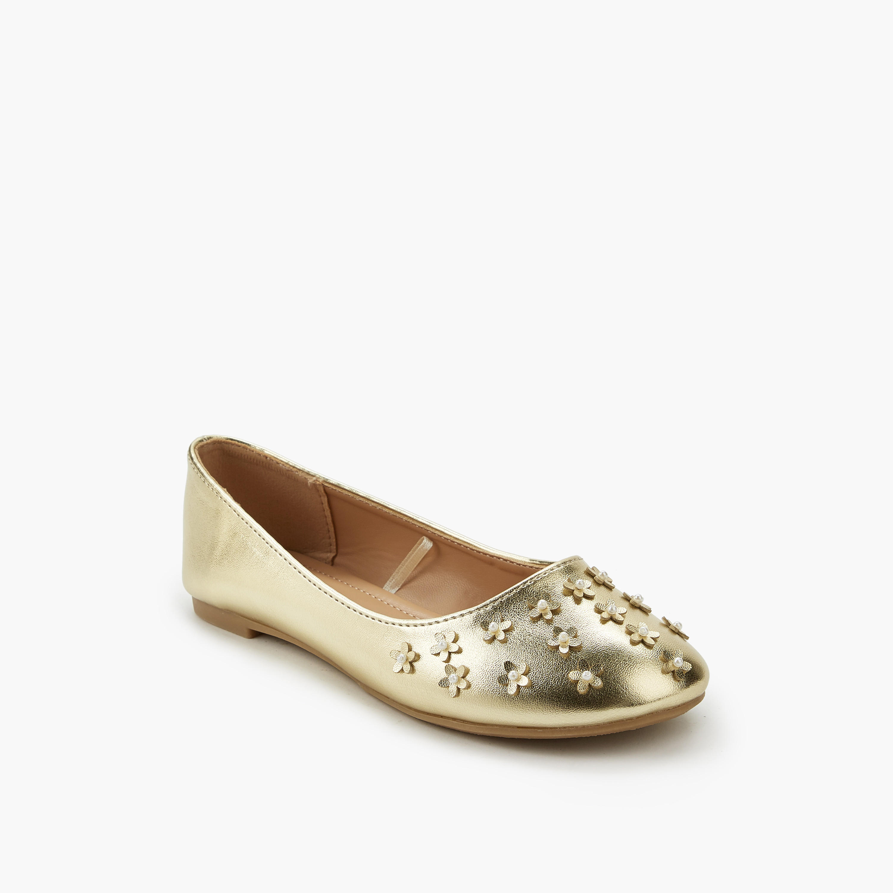 Flora Bella Girls Slip-On Ballerina Shoes-girls-shoes-ballerinas-image-3