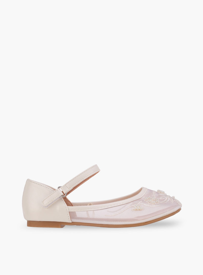 Flora Bella Girls Embroidered Mary Jane Shoes-girls-shoes-maryjanes-image-3