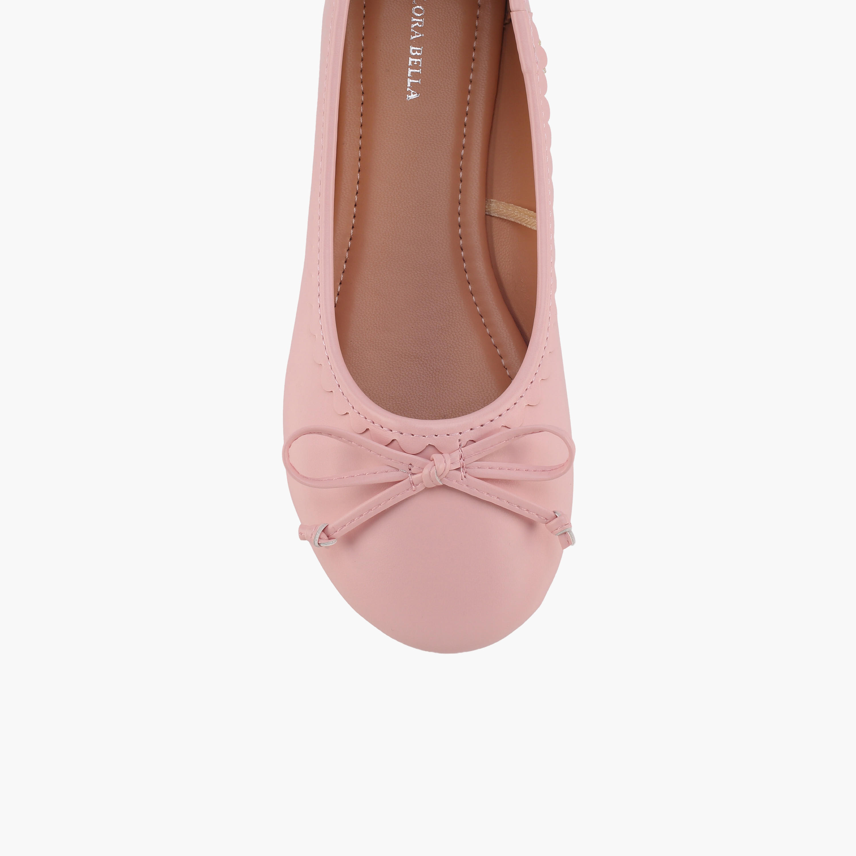 Flora Bella Girls Bow Accent Ballerina Shoes-girls-shoes-ballerinas-image-4