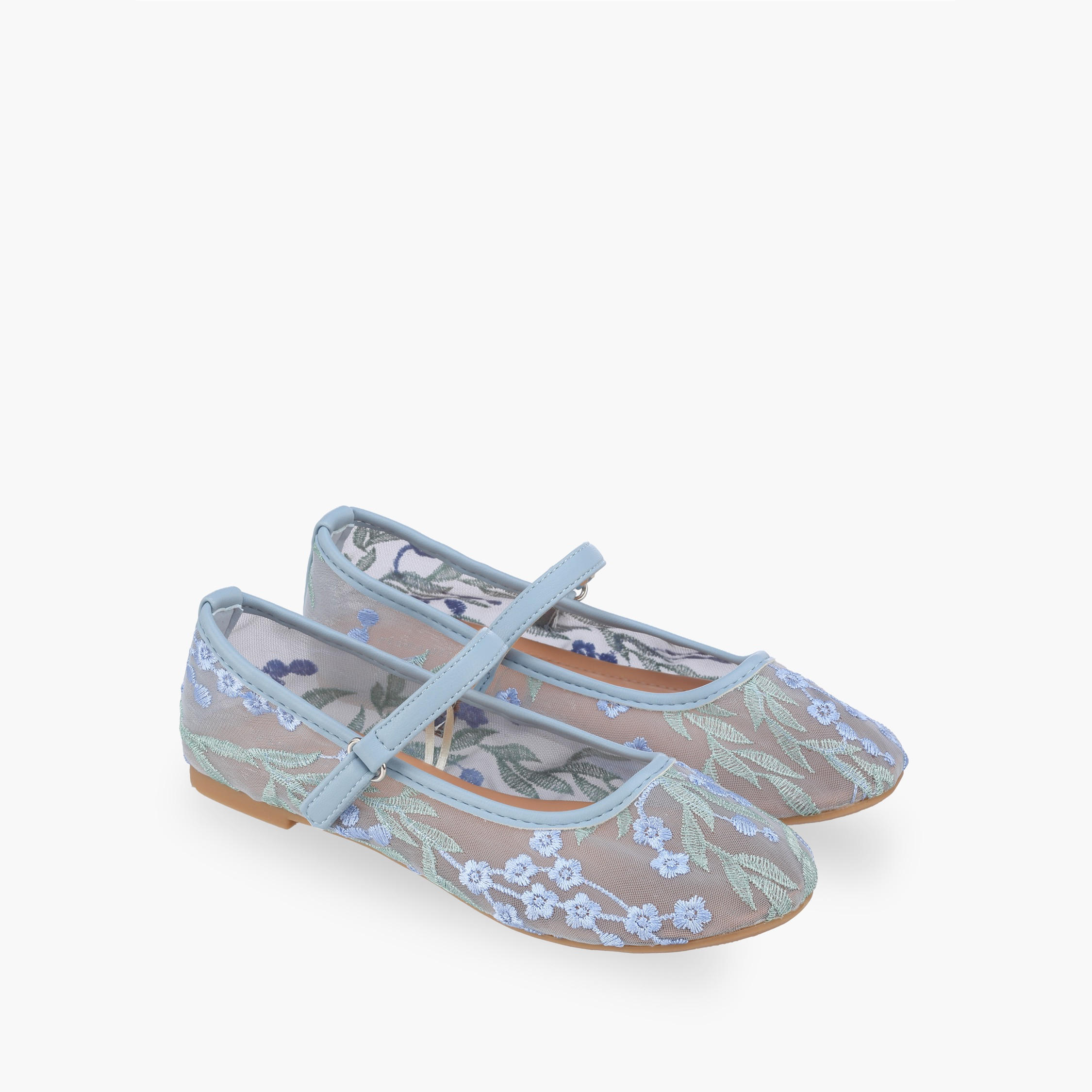 Flora Bella Girls Hook & Loop Mary Jane Shoes-girls-shoes-maryjanes-image-1