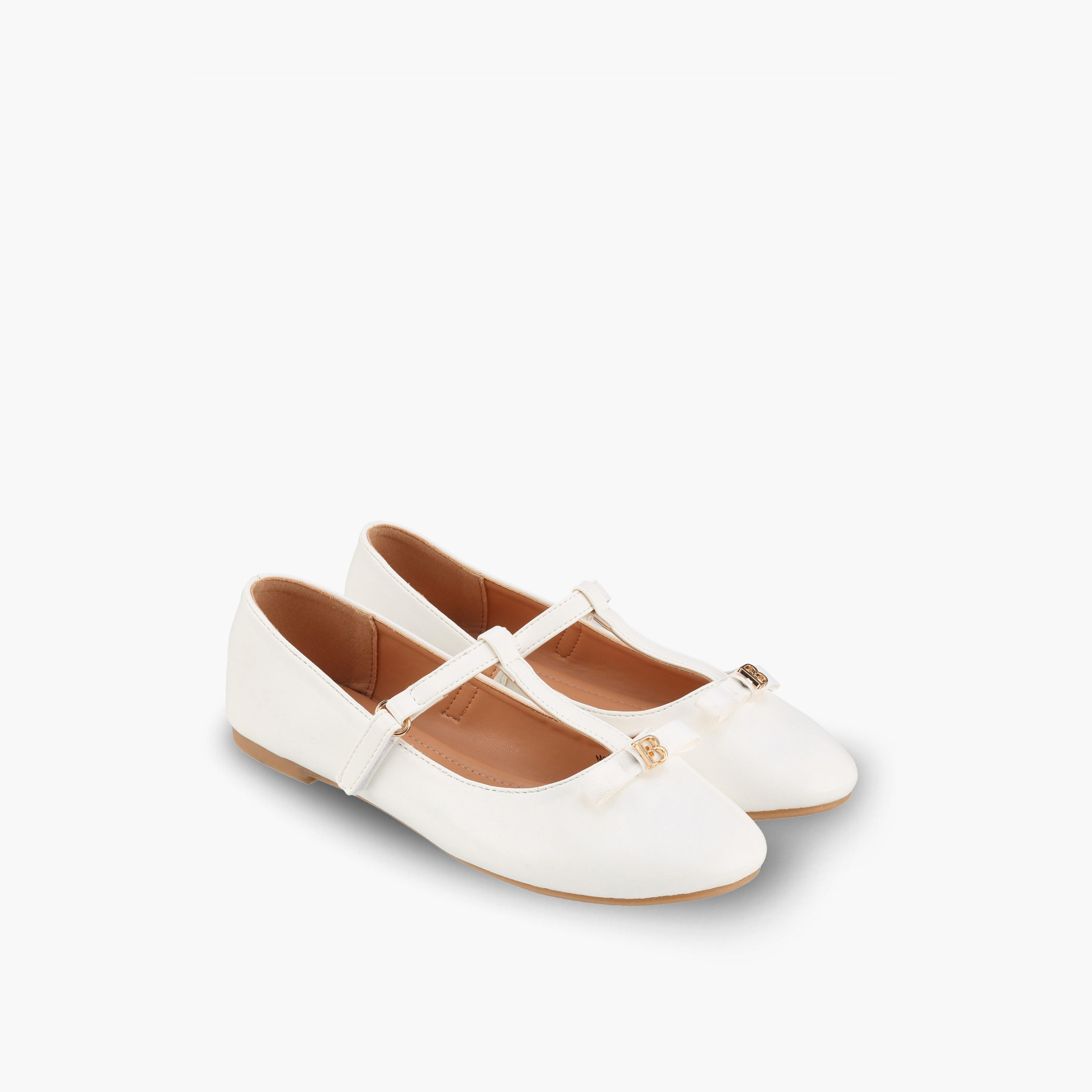 Flora Bella Girls Bow Accent Mary Jane Shoes-girls-shoes-maryjanes-image-1