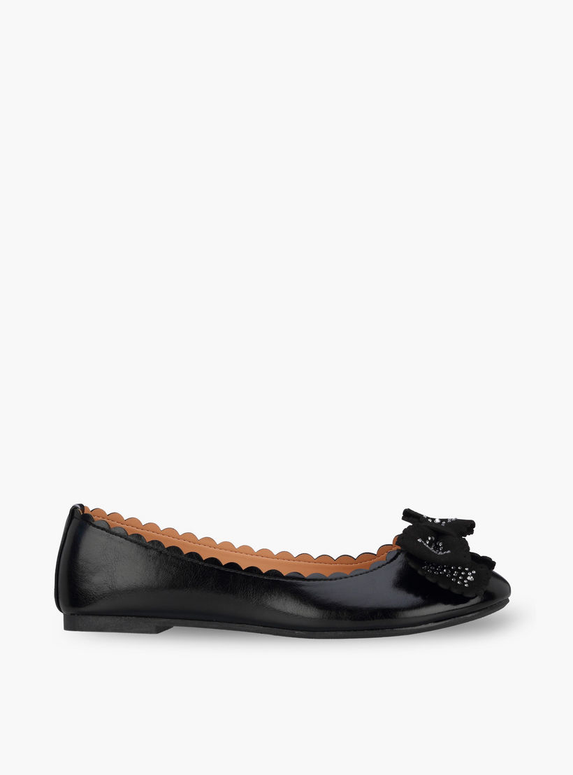 Flora Bella Girls Embellished Bow Ballerina Shoes-girls-shoes-ballerinas-image-3