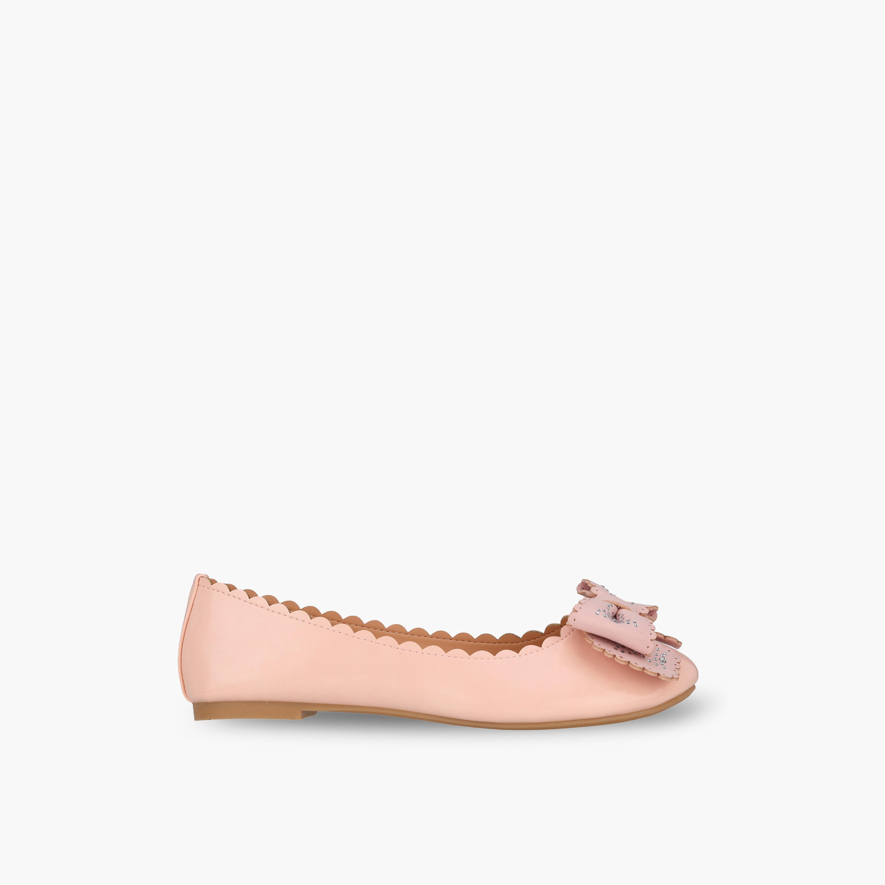 Flora Bella Girls Embellished Bow Ballerina Shoes-girls-shoes-ballerinas-image-3