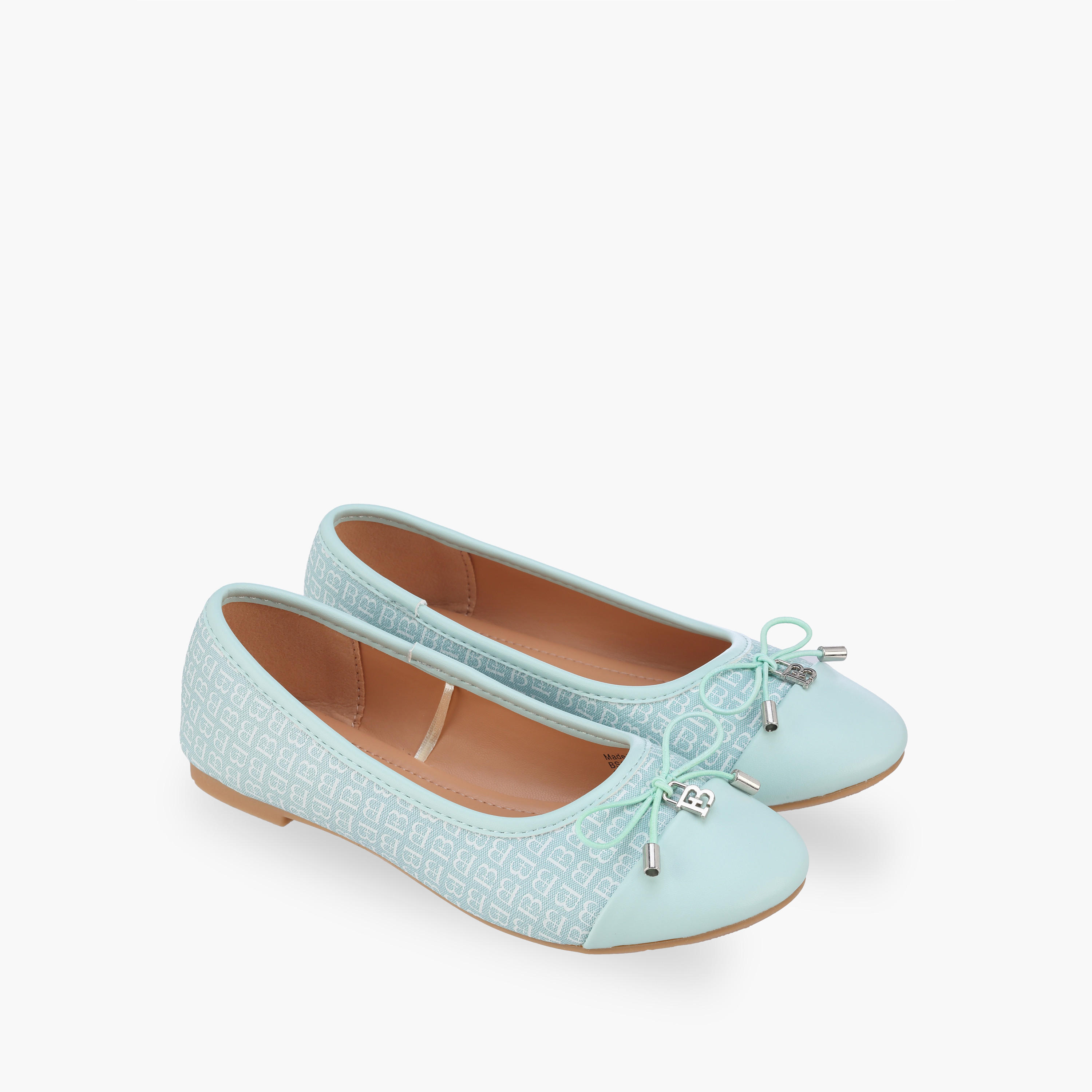 حذاء باليرينا سهل الارتداء للبنات من فلورا بيلا-girls-shoes-ballerinas-image-1