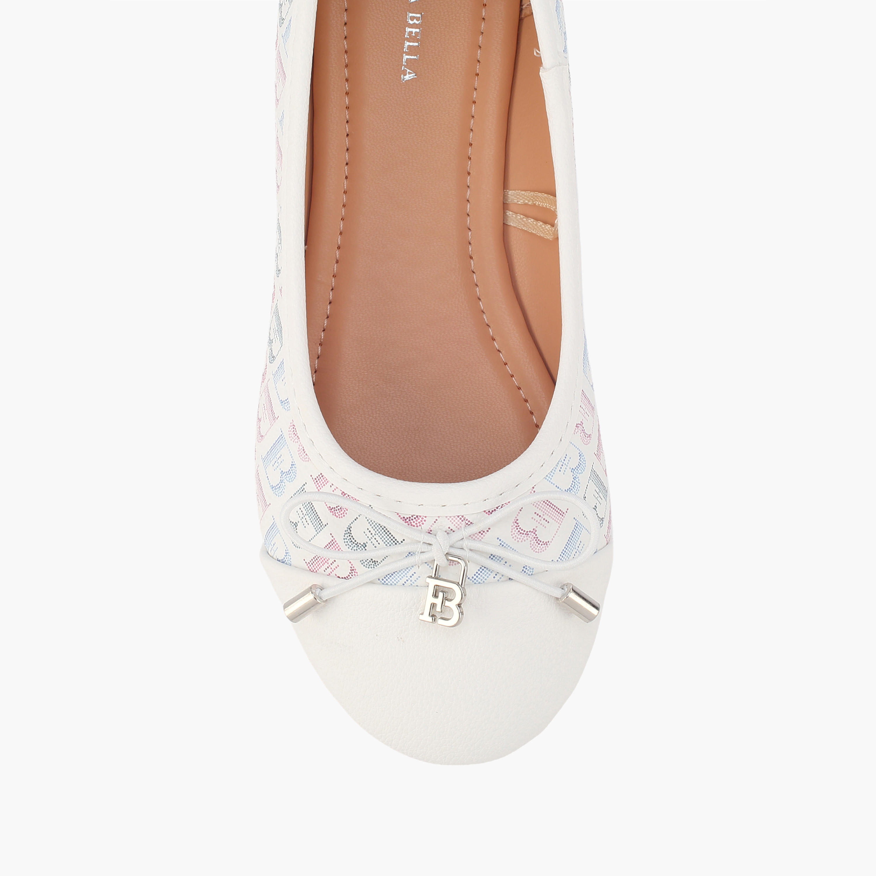 حذاء باليرينا سهل الارتداء للبنات من فلورا بيلا-girls-shoes-ballerinas-image-4