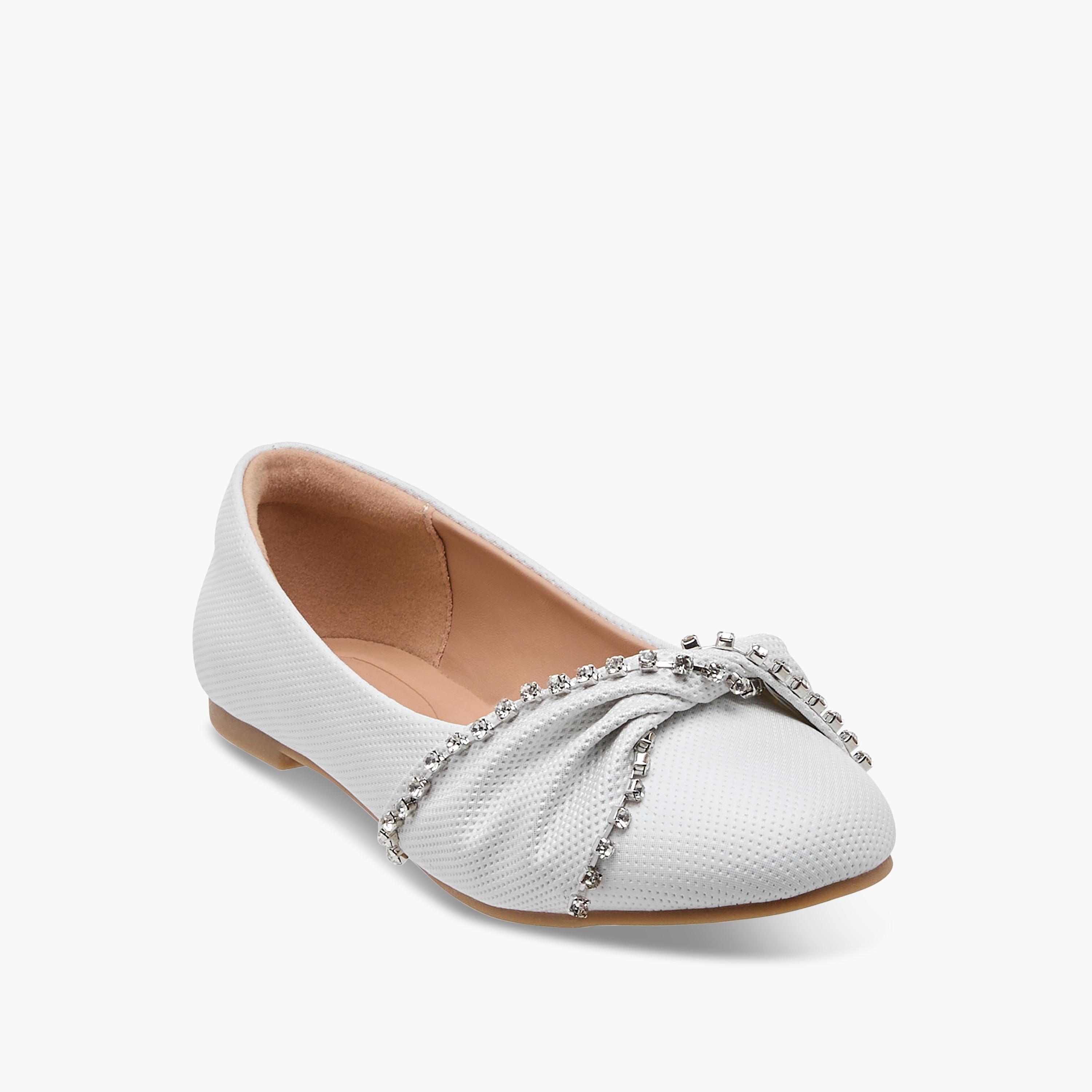 حذاء باليرينا مزين سهل الارتداء للبنات من سيليست-girls-shoes-ballerinas-image-2