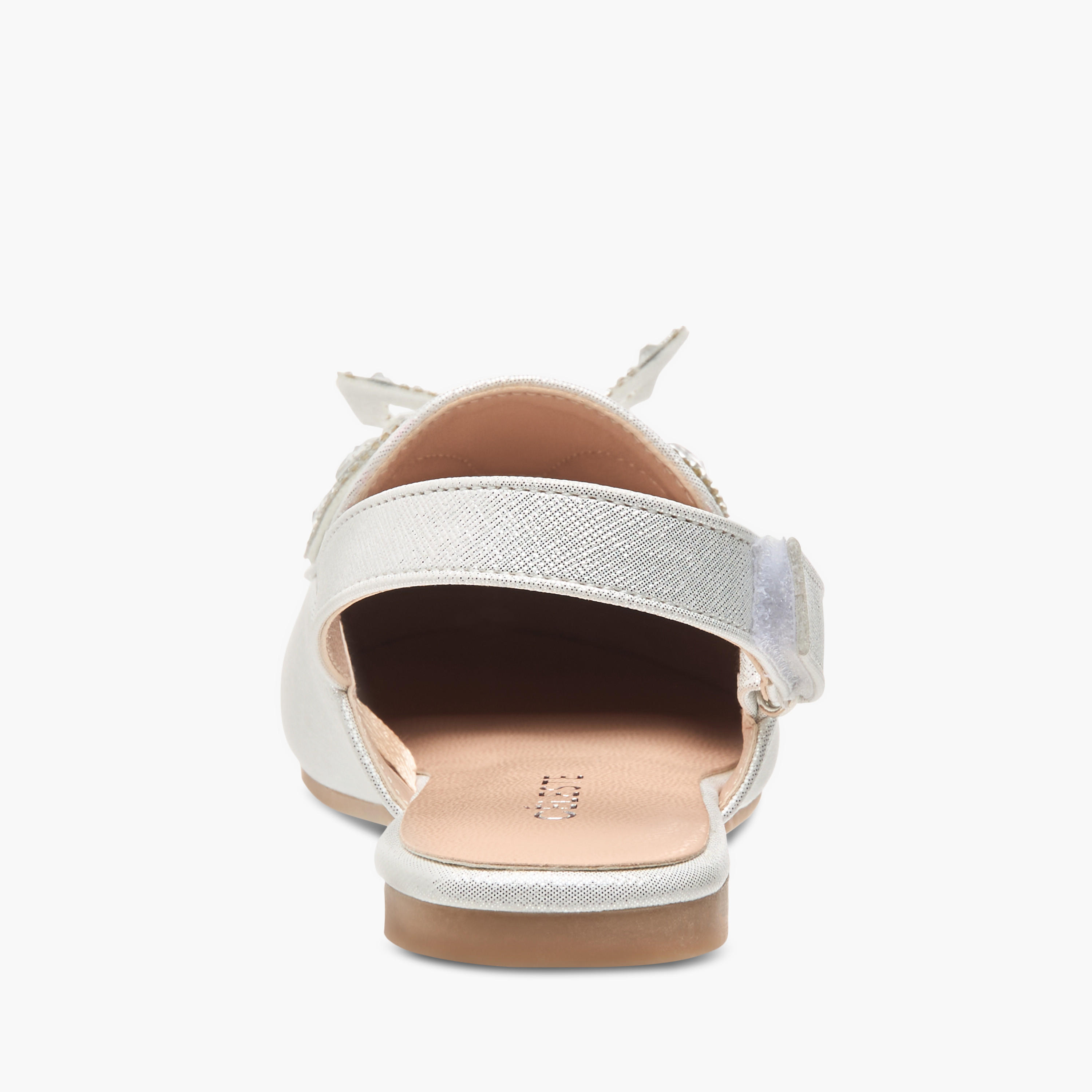 حذاء باليرينا بشريط إغلاق لاصق وتزيينات مرصّعة للبنات من سيليست-girls-shoes-sandals-image-4