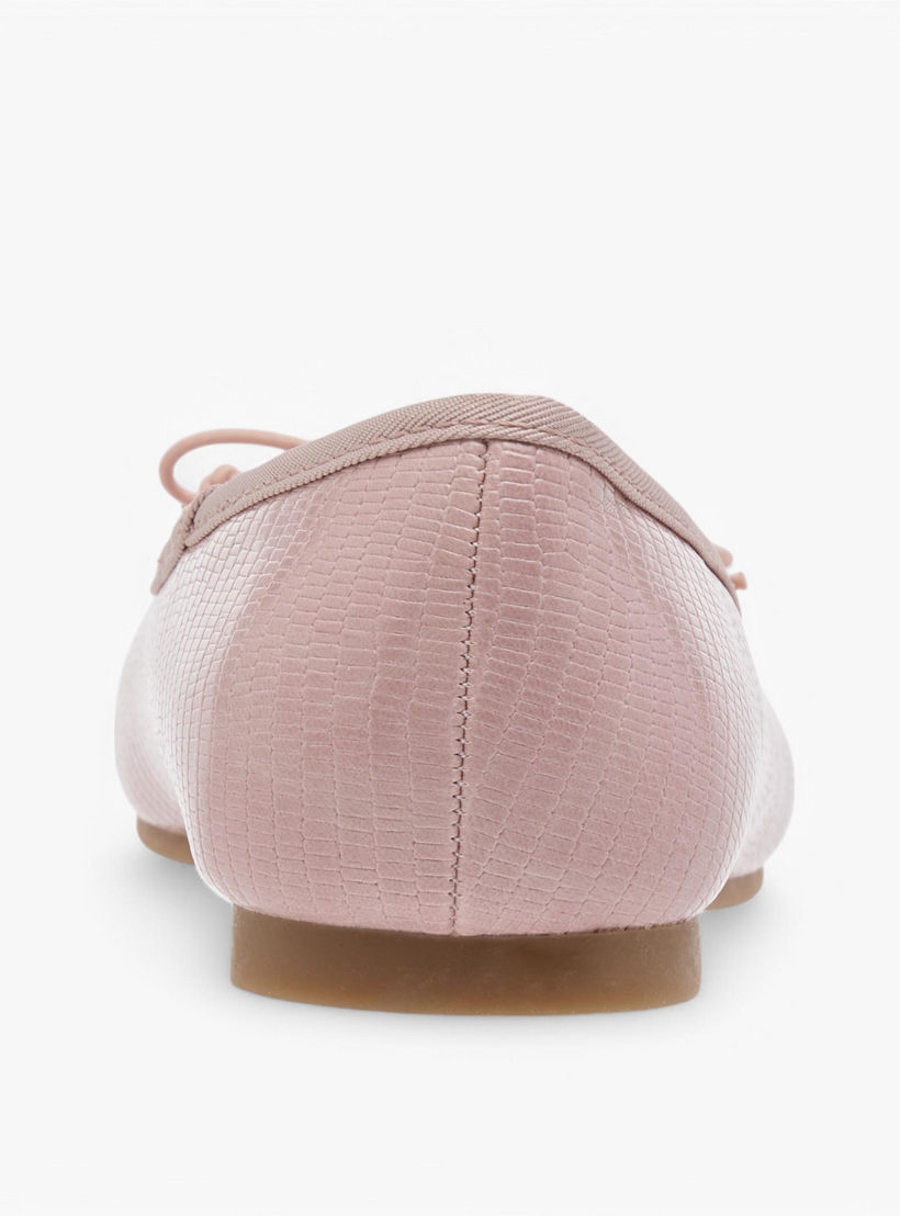 حذاء باليرينا سهل الارتداء بزينة فيونكة من ليتل ميسي-girls-shoes-ballerinas-image-5