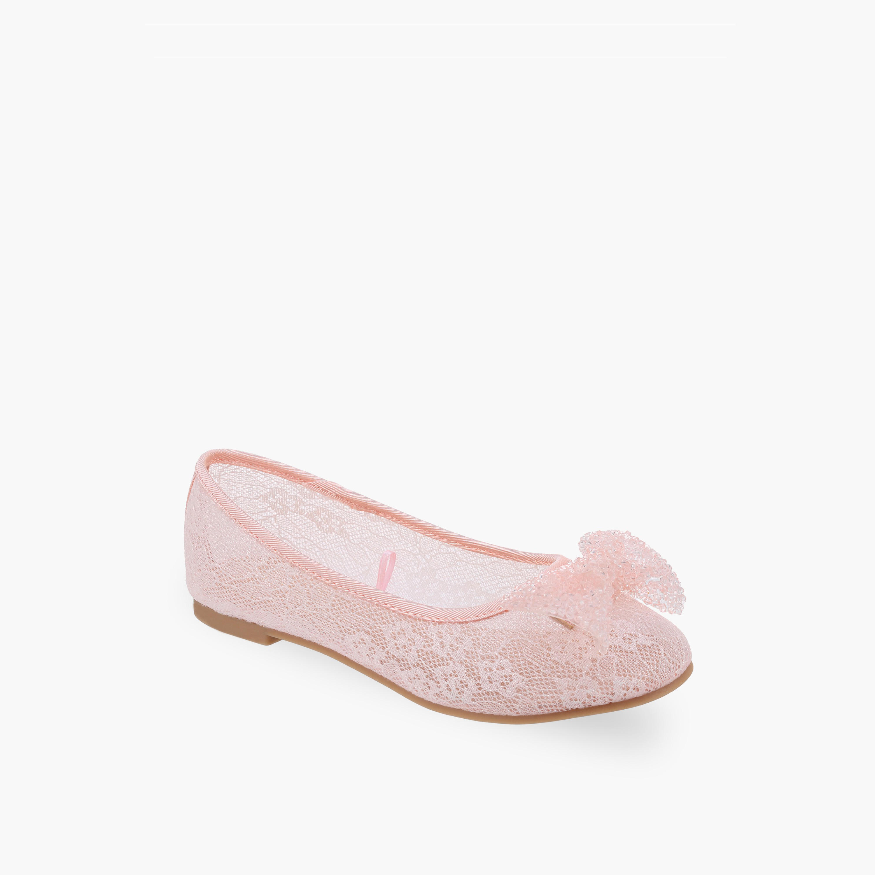 Little Missy Girls Slip-On Ballerina Shoes-girls-shoes-ballerinas-image-2