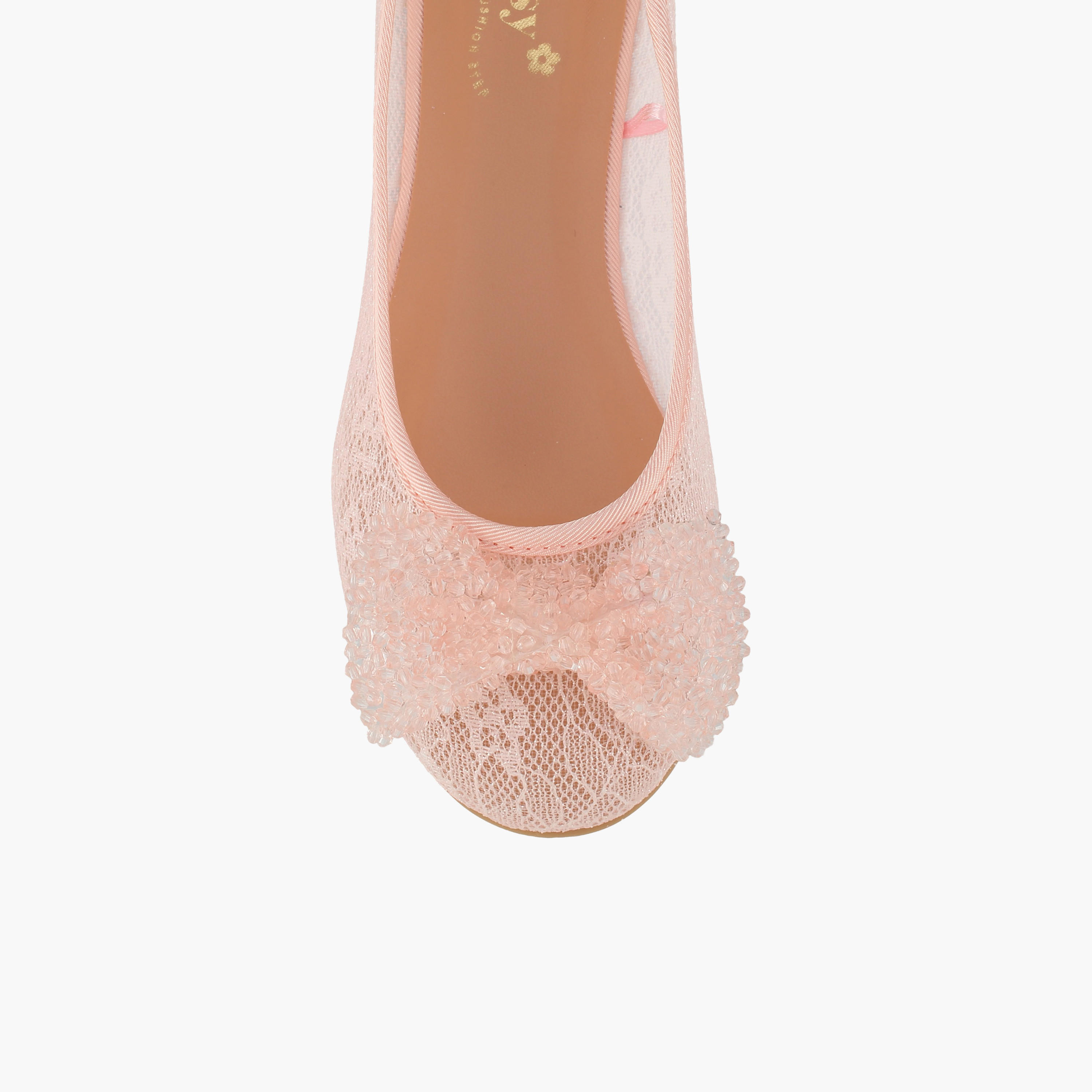 حذاء باليرينا سهل الارتداء للبنات من ليتل ميسي-girls-shoes-ballerinas-image-4