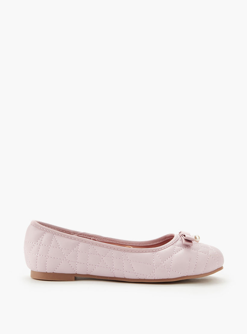 حذاء باليرينا مبطّن للبنات من ليتل ميسي-girls-shoes-ballerinas-image-2