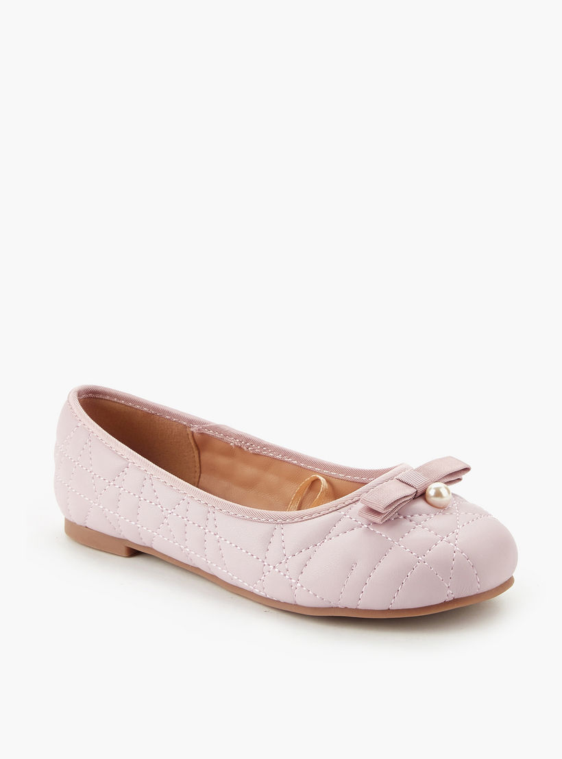 حذاء باليرينا مبطّن للبنات من ليتل ميسي-girls-shoes-ballerinas-image-3