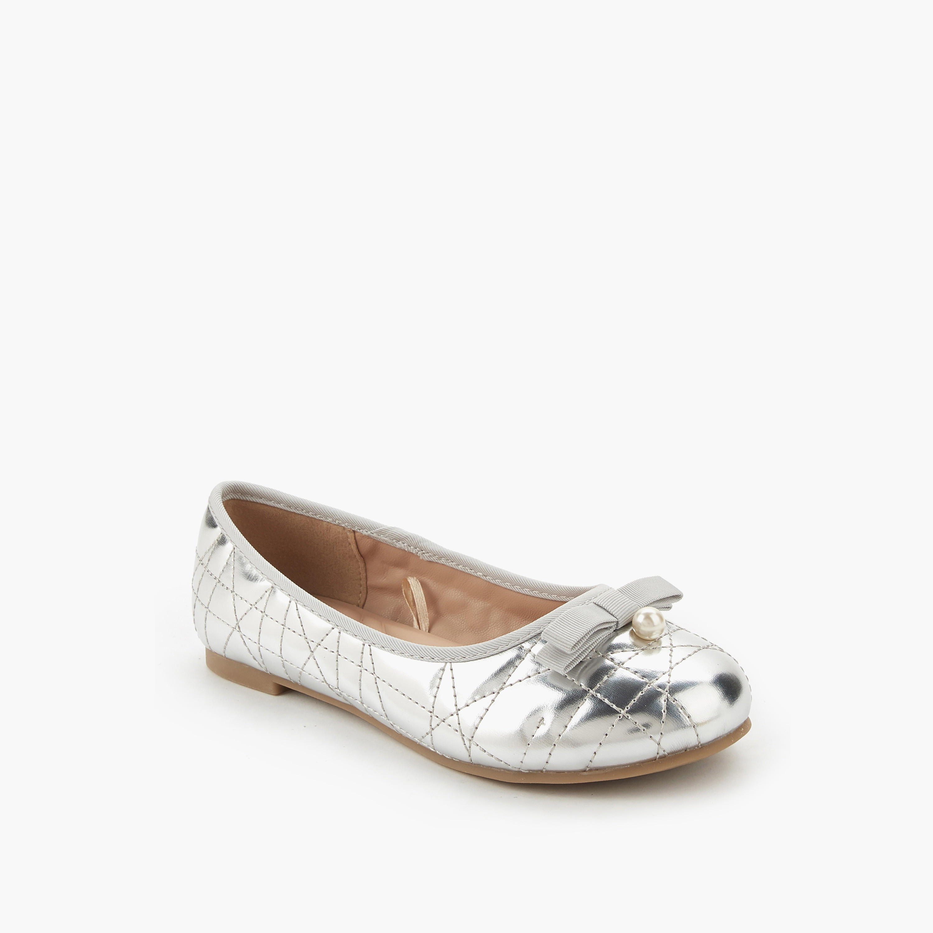 حذاء باليرينا مبطّن للبنات من ليتل ميسي-girls-shoes-ballerinas-image-3