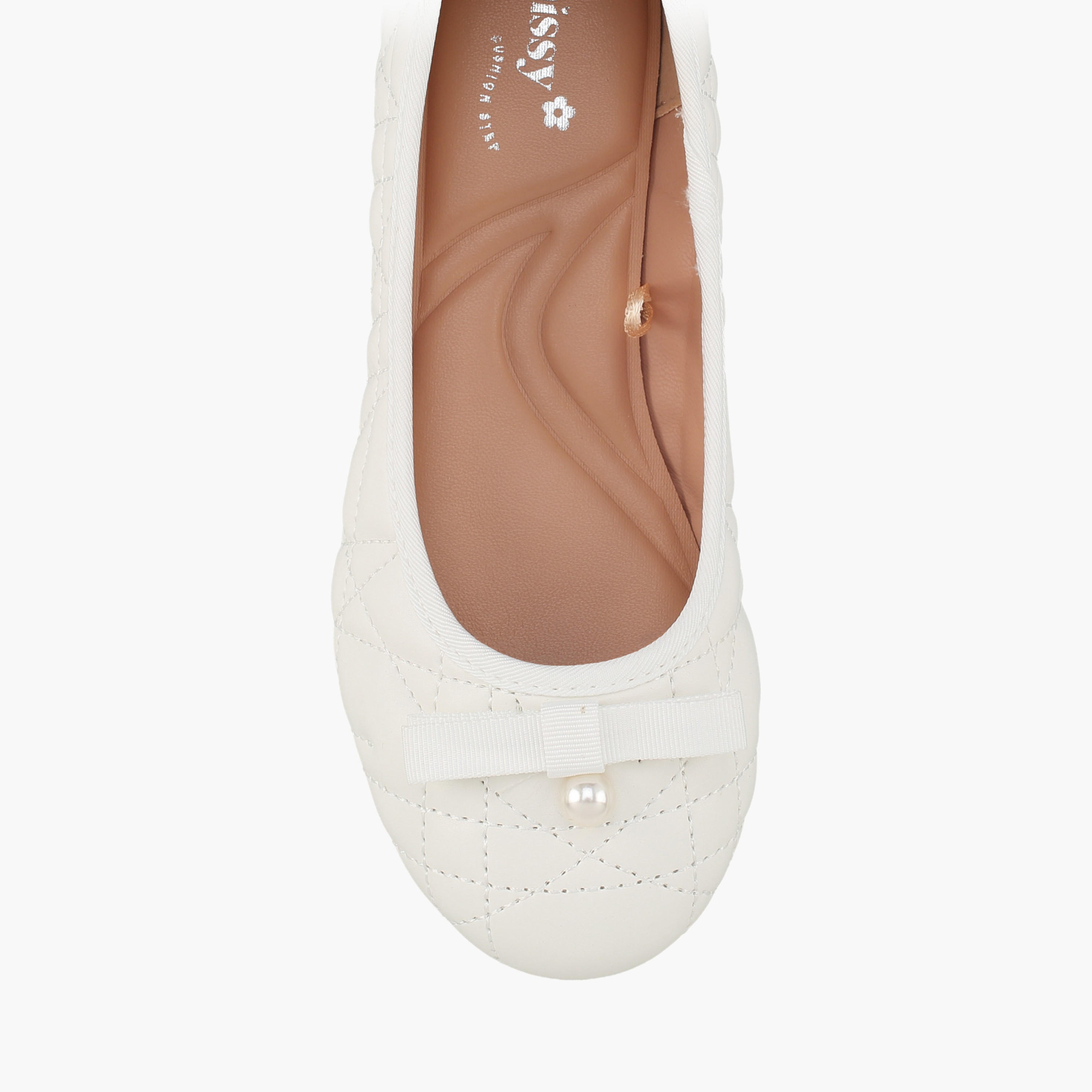 حذاء باليرينا مبطّن للبنات من ليتل ميسي-girls-shoes-ballerinas-image-4