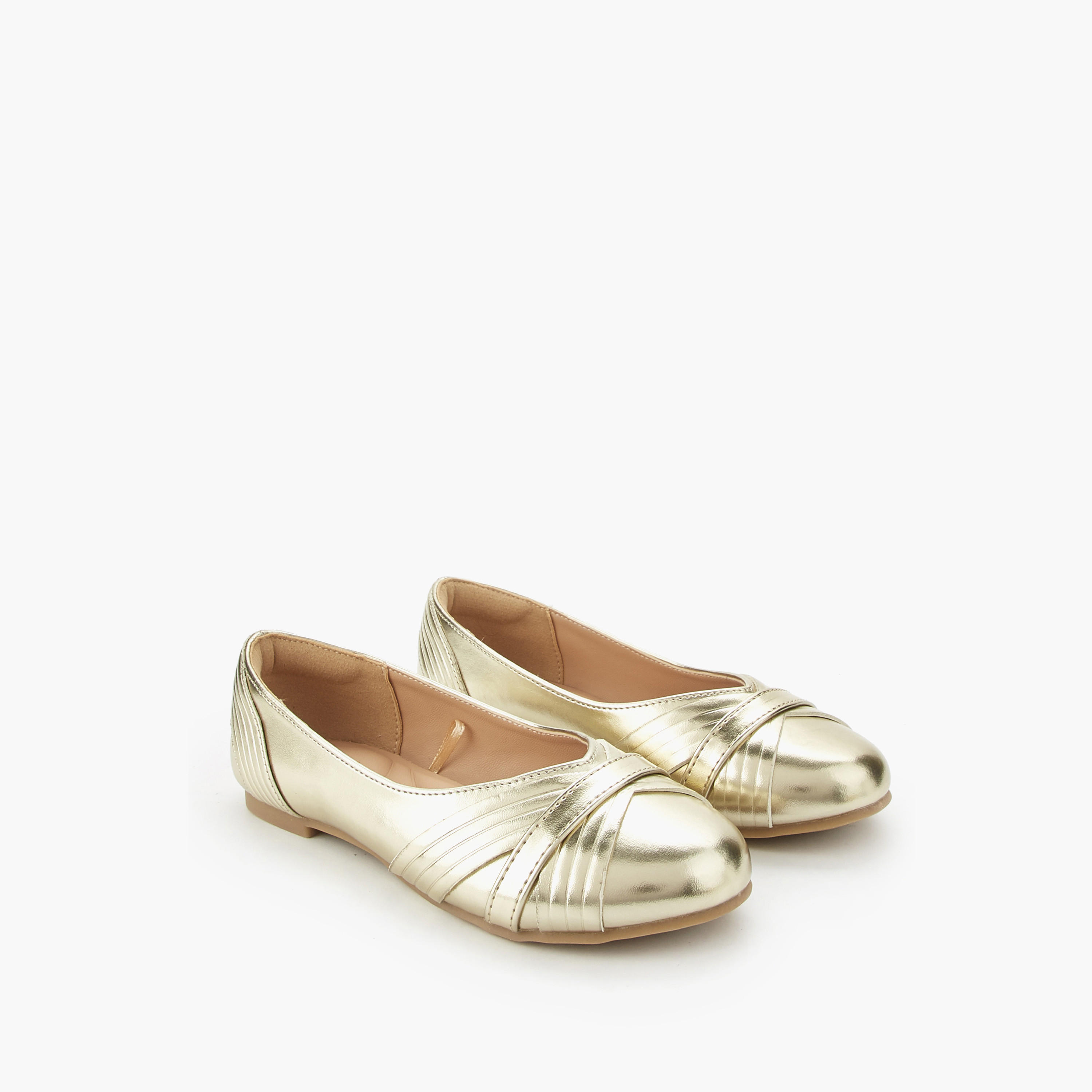 Little Missy Girls Slip-On Ballerina Shoes-girls-shoes-ballerinas-image-1