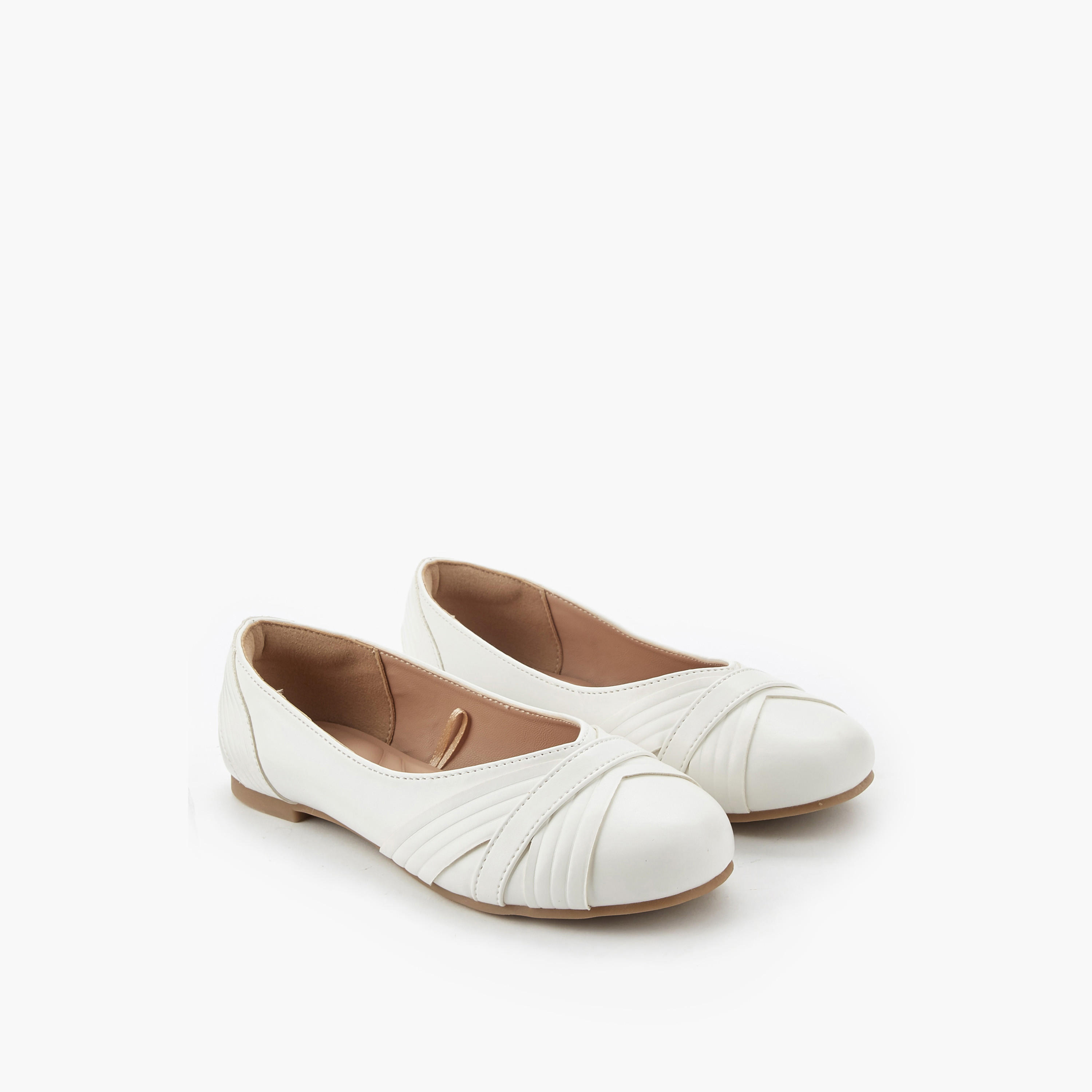 Little Missy Girls Slip-On Ballerina Shoes-girls-shoes-ballerinas-image-1