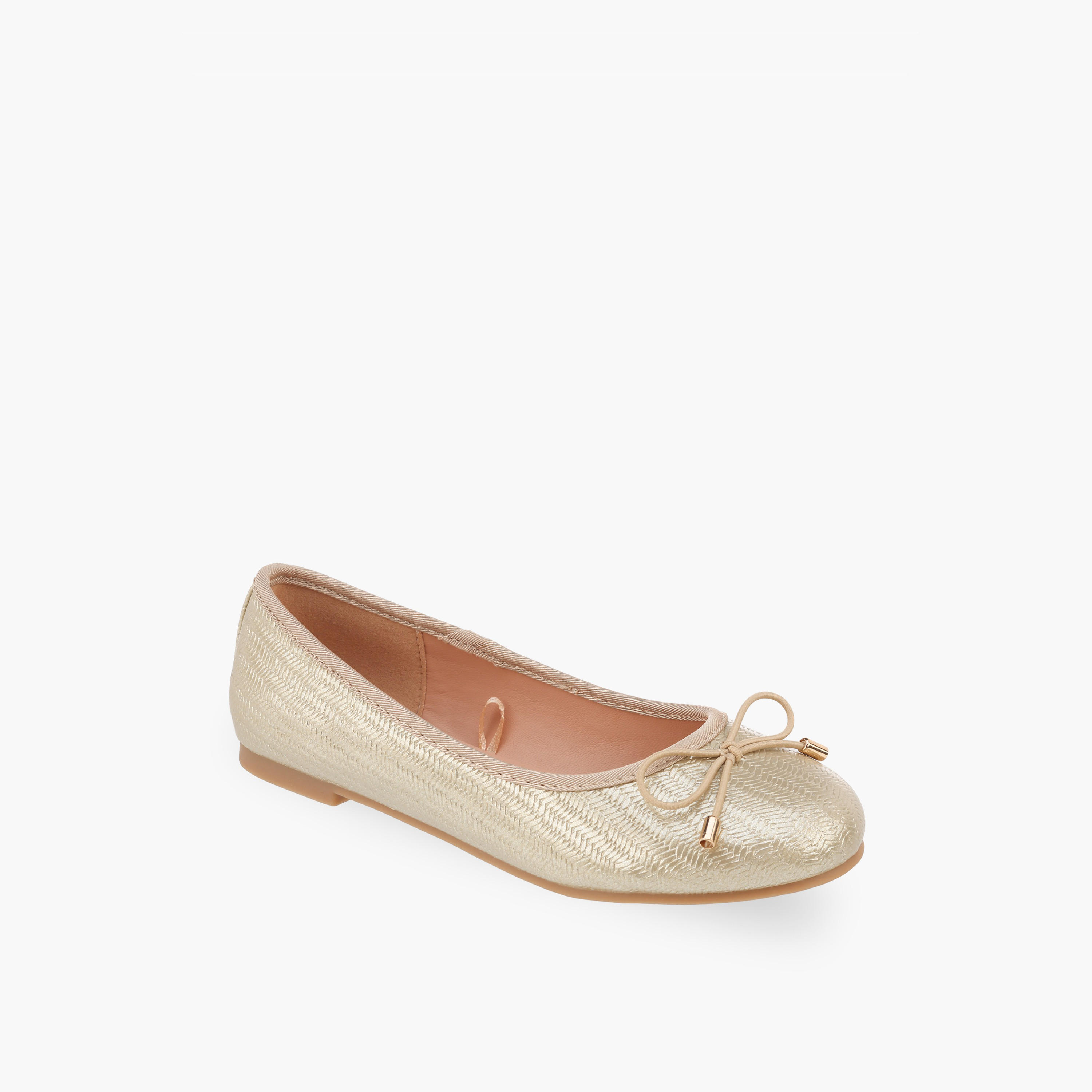 حذاء باليرينا بارز الملمس للبنات من ليتل ميسي-girls-shoes-ballerinas-image-2