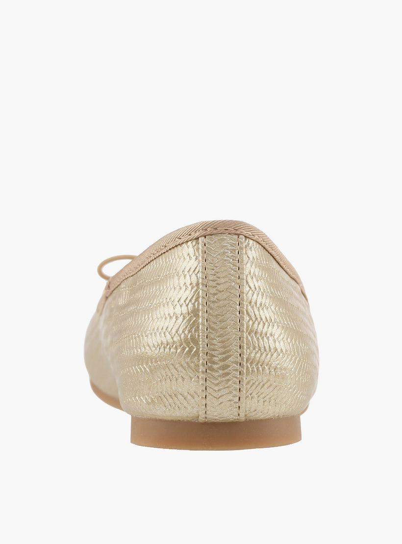 حذاء باليرينا بارز الملمس للبنات من ليتل ميسي-girls-shoes-ballerinas-image-5