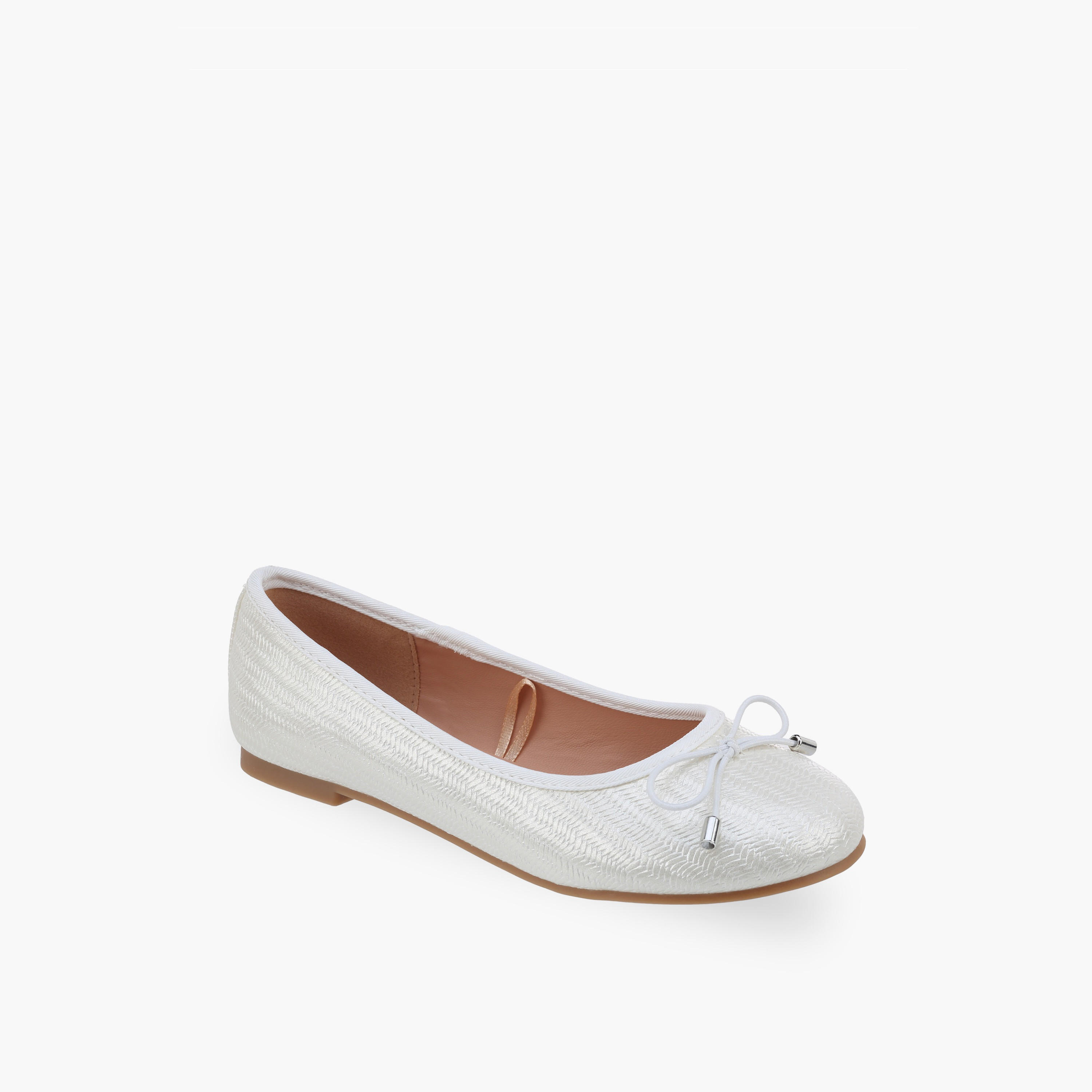 حذاء باليرينا بارز الملمس للبنات من ليتل ميسي-girls-shoes-ballerinas-image-2