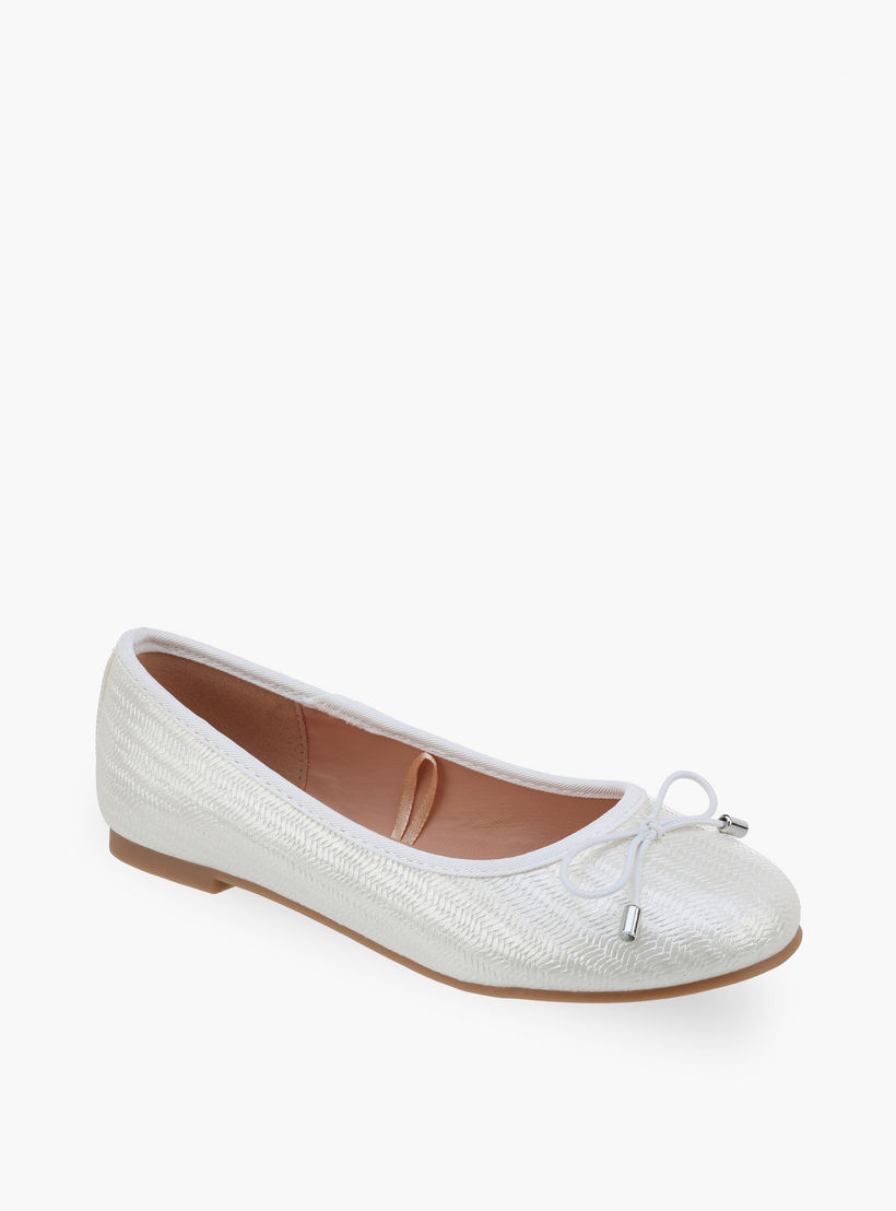حذاء باليرينا بارز الملمس للبنات من ليتل ميسي-girls-shoes-ballerinas-image-2