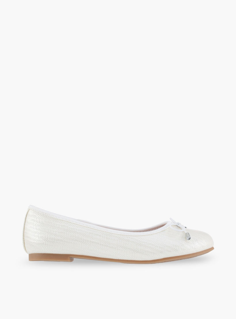 حذاء باليرينا بارز الملمس للبنات من ليتل ميسي-girls-shoes-ballerinas-image-3