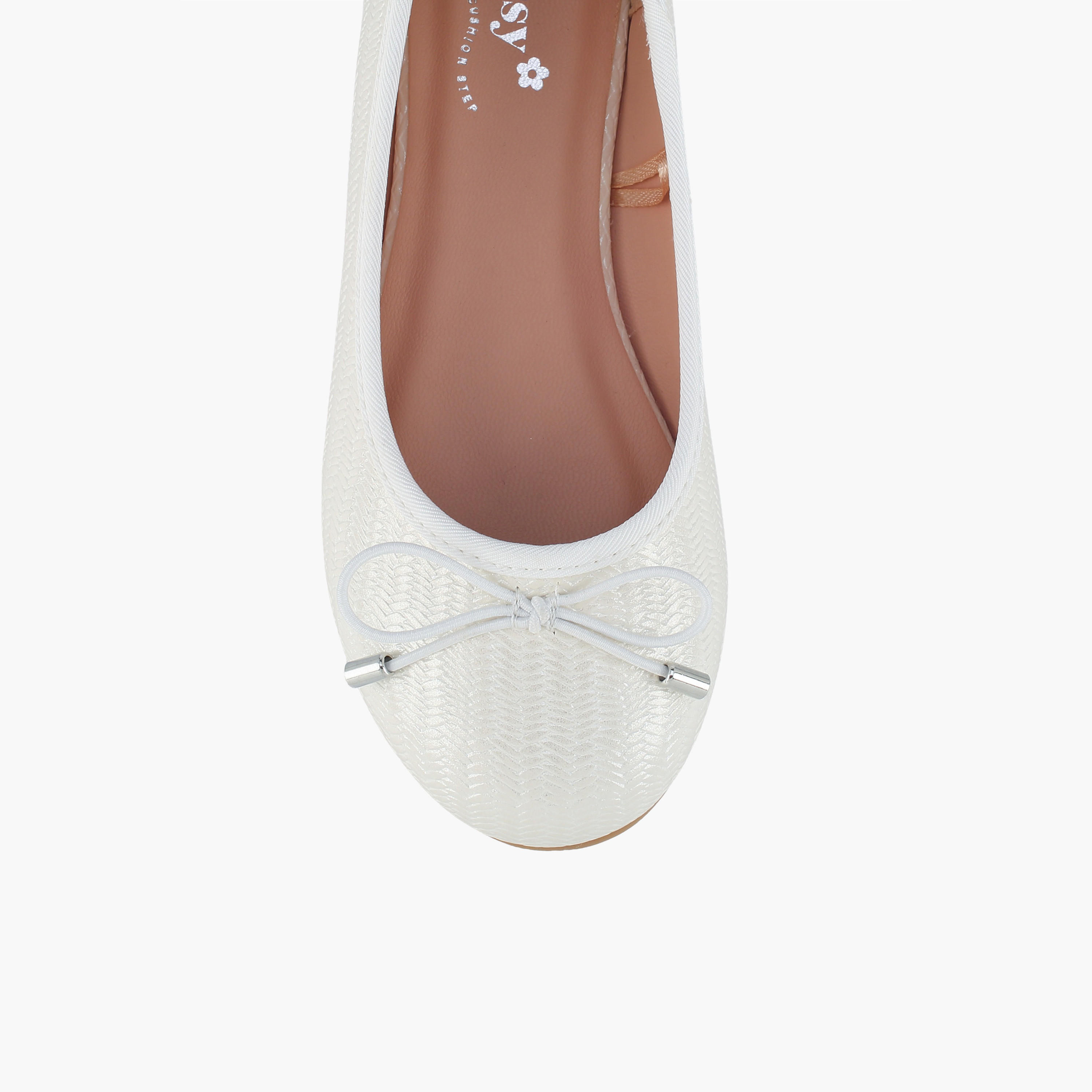 حذاء باليرينا بارز الملمس للبنات من ليتل ميسي-girls-shoes-ballerinas-image-4