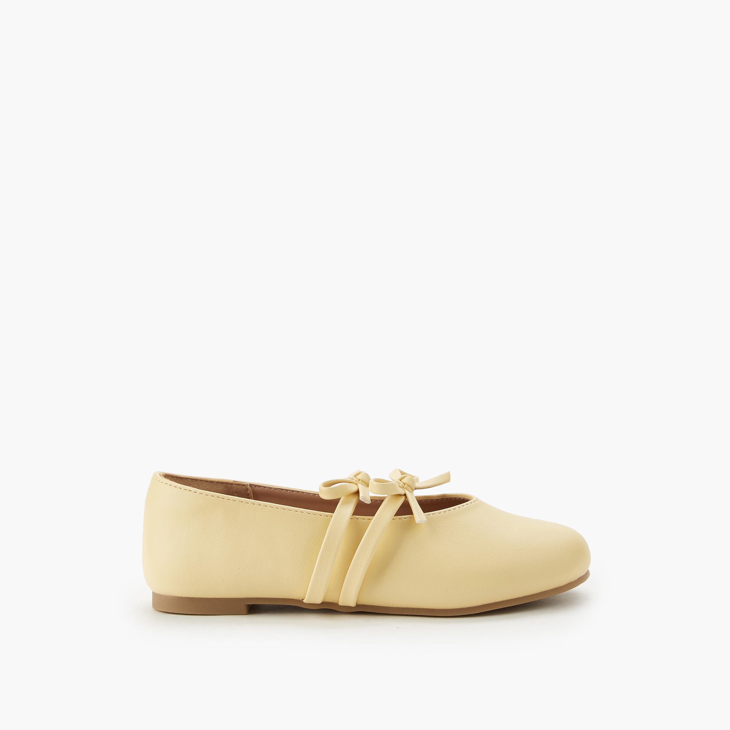 Little Missy Girls Bow Strap Ballerina Shoes-girls-shoes-maryjanes-image-2