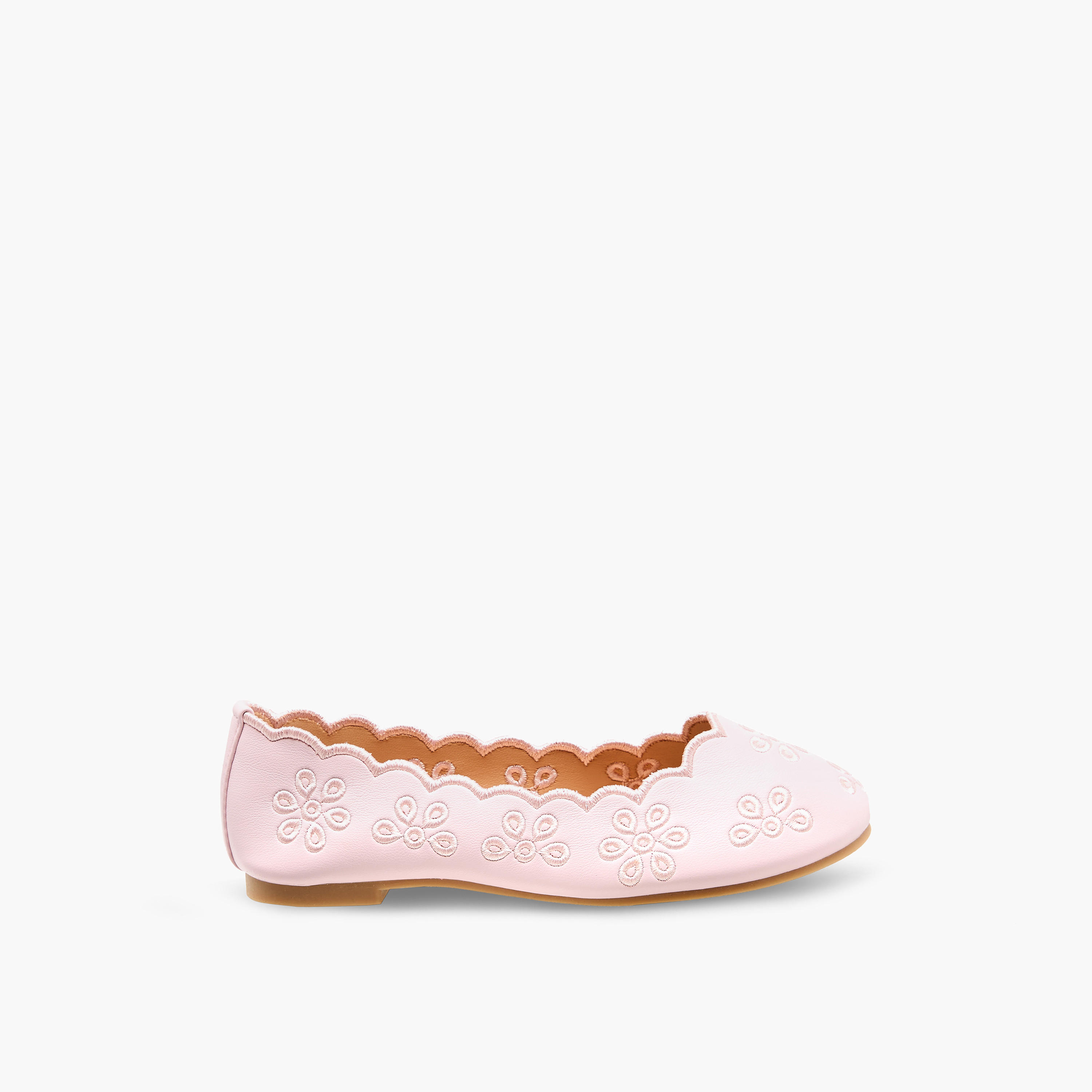 حذاء باليرينا مطرز للبنات من ليتل ميسي-girls-shoes-ballerinas-image-3