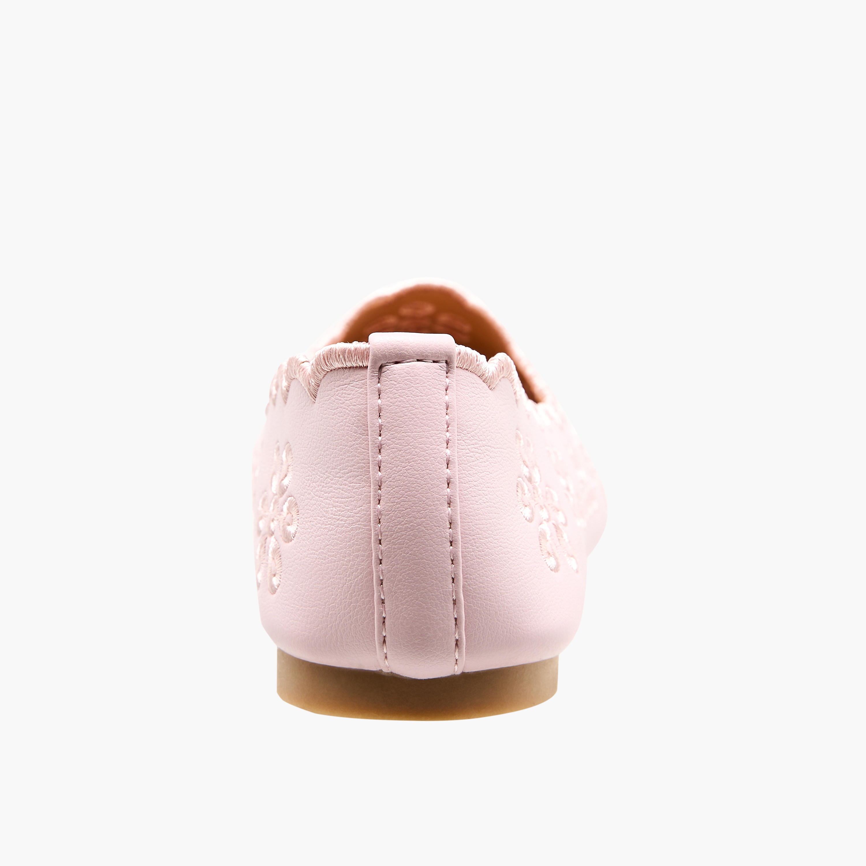حذاء باليرينا مطرز للبنات من ليتل ميسي-girls-shoes-ballerinas-image-5