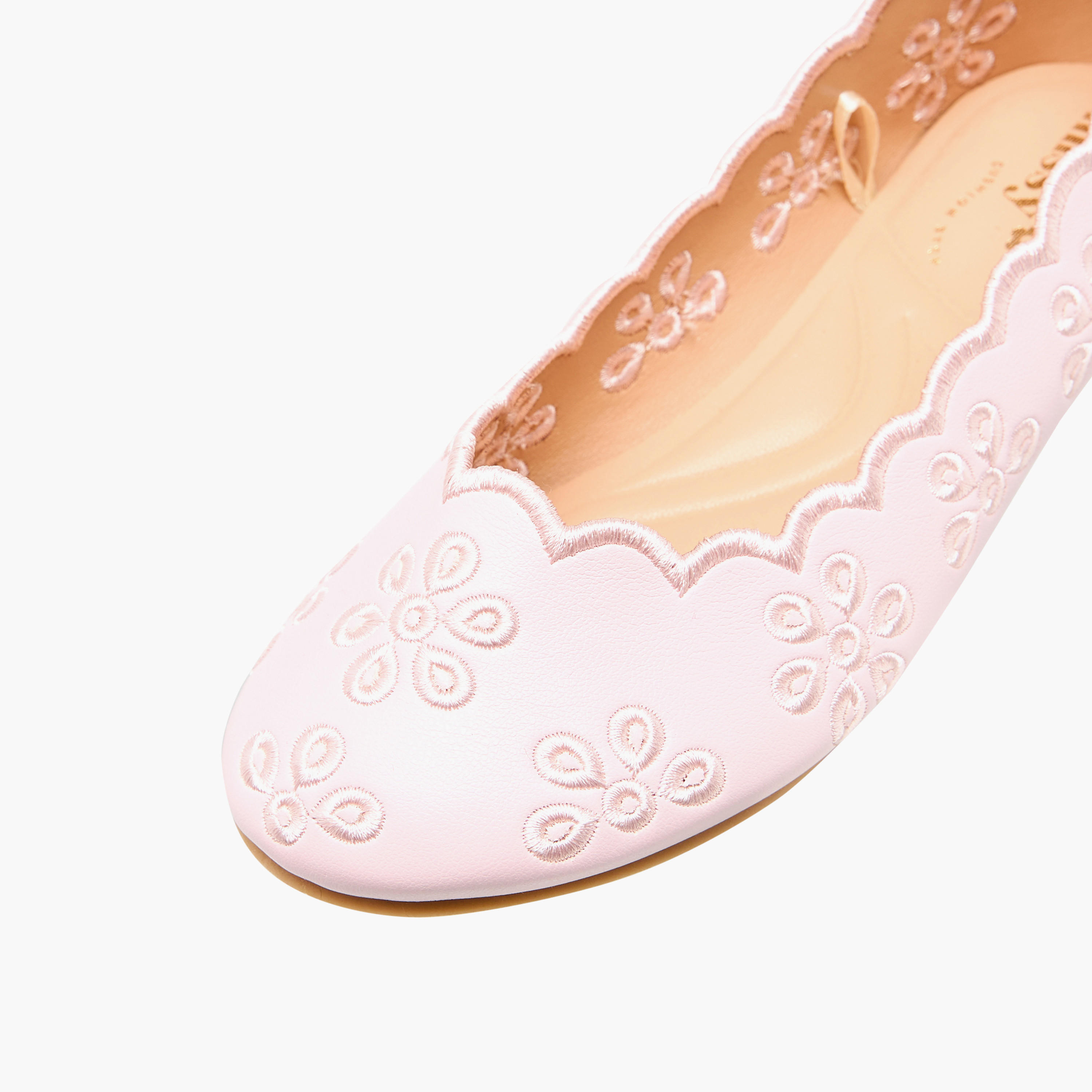 حذاء باليرينا مطرز للبنات من ليتل ميسي-girls-shoes-ballerinas-image-6