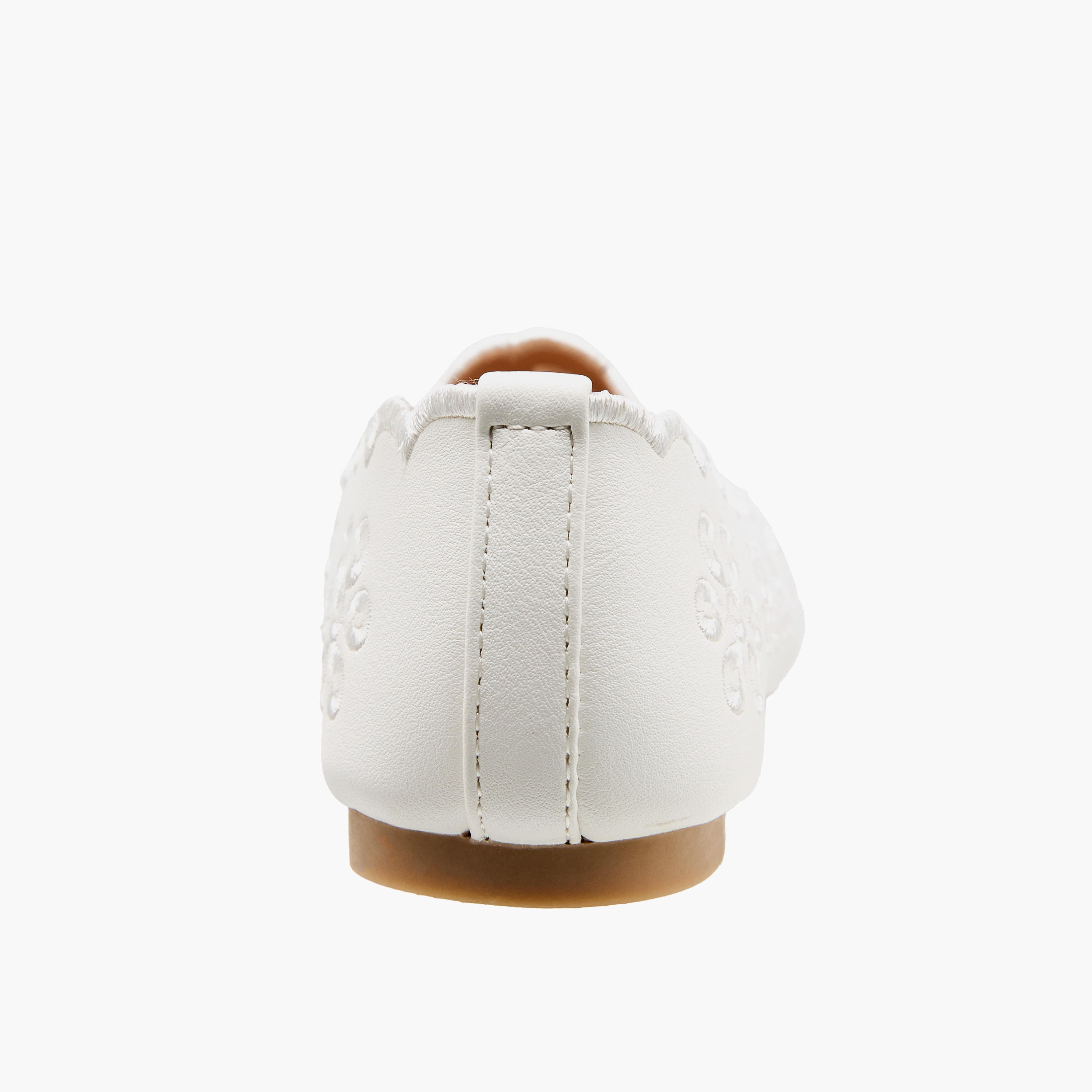 Little Missy Girls Embroidered Ballerina Shoes-girls-shoes-ballerinas-image-5