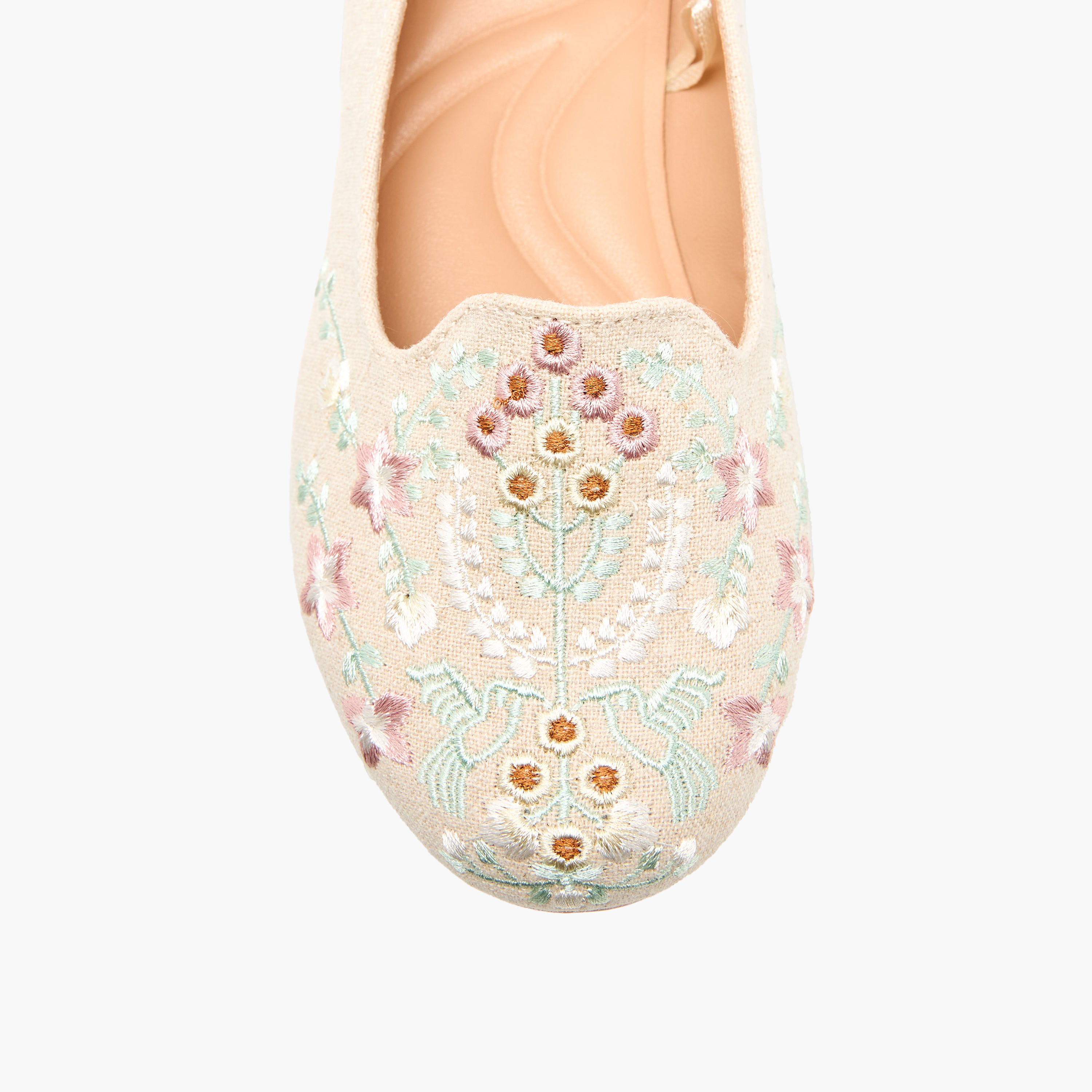 حذاء باليرينا مطرّز للبنات من ليتل ميسي-girls-shoes-ballerinas-image-4