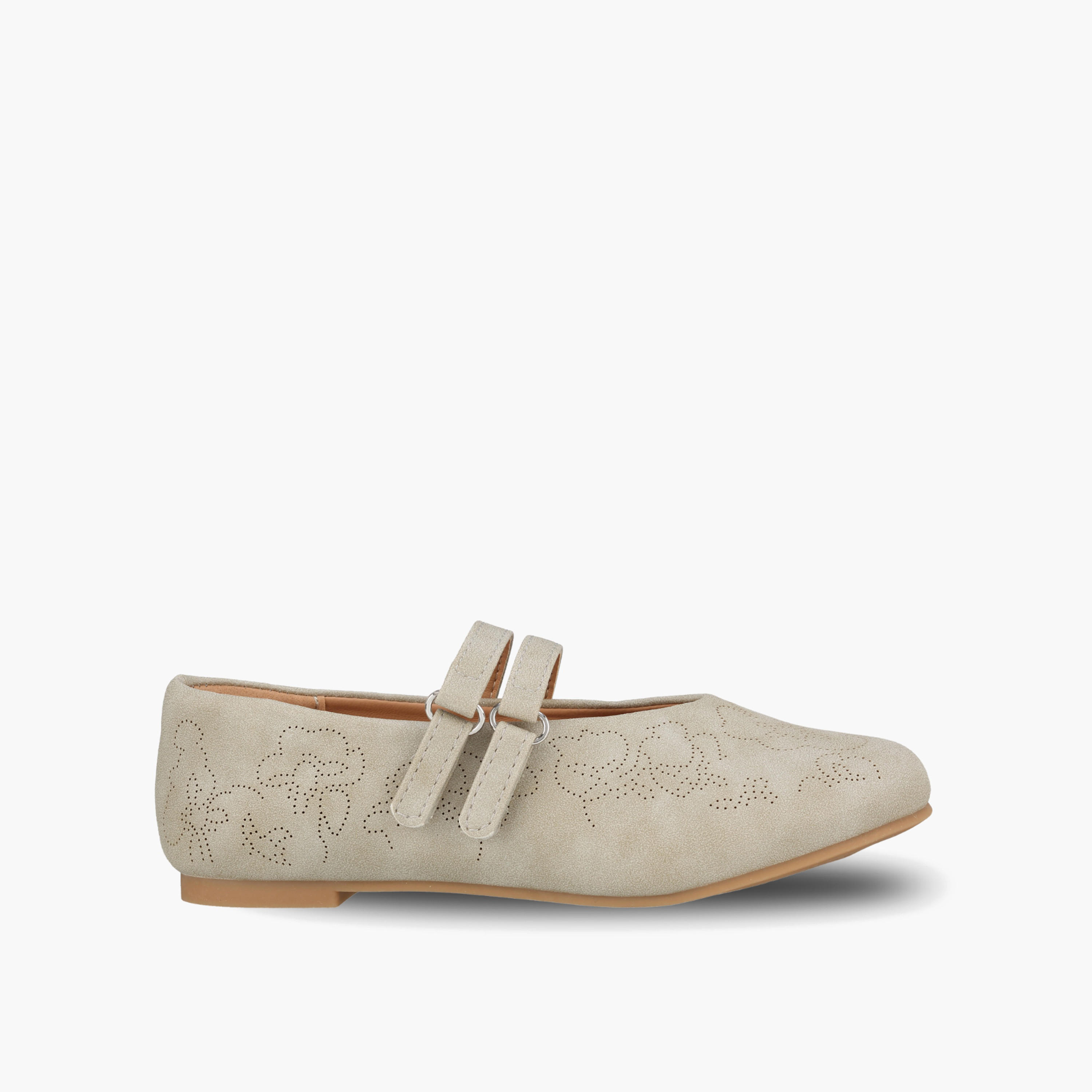 حذاء ماري جين بتفاصيل قص للفتيات من ليتل ميسي-girls-shoes-ballerinas-image-3