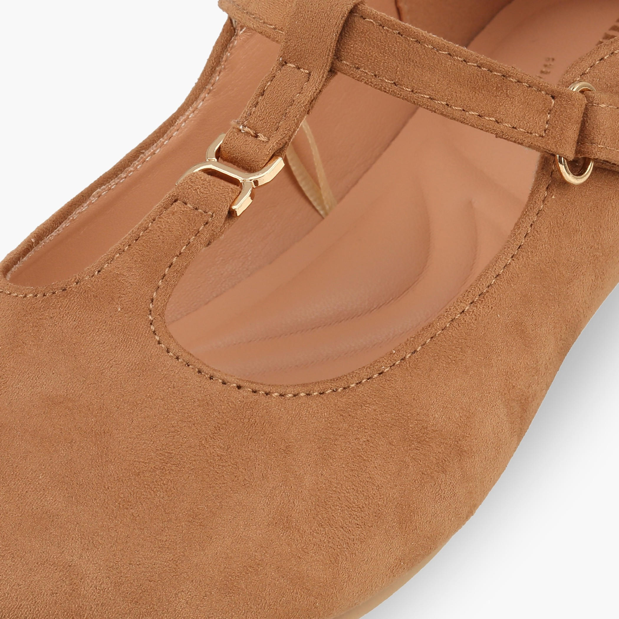 حذاء ماري جين بزينة ميتاليك للبنات من ليتل ميسي-girls-shoes-ballerinas-image-6