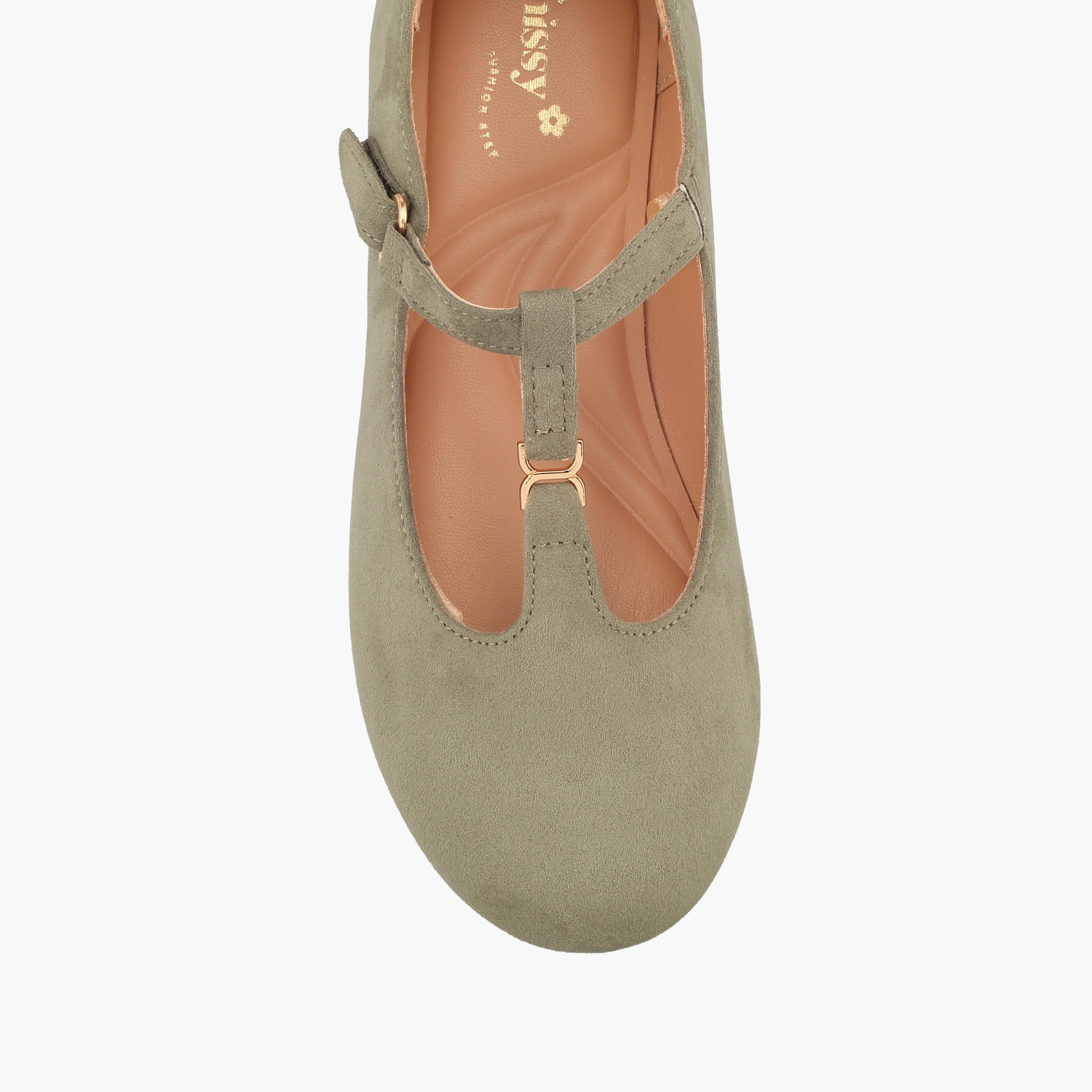 Little Missy Girls Metallic Accent Mary Jane Shoes-girls-shoes-ballerinas-image-4