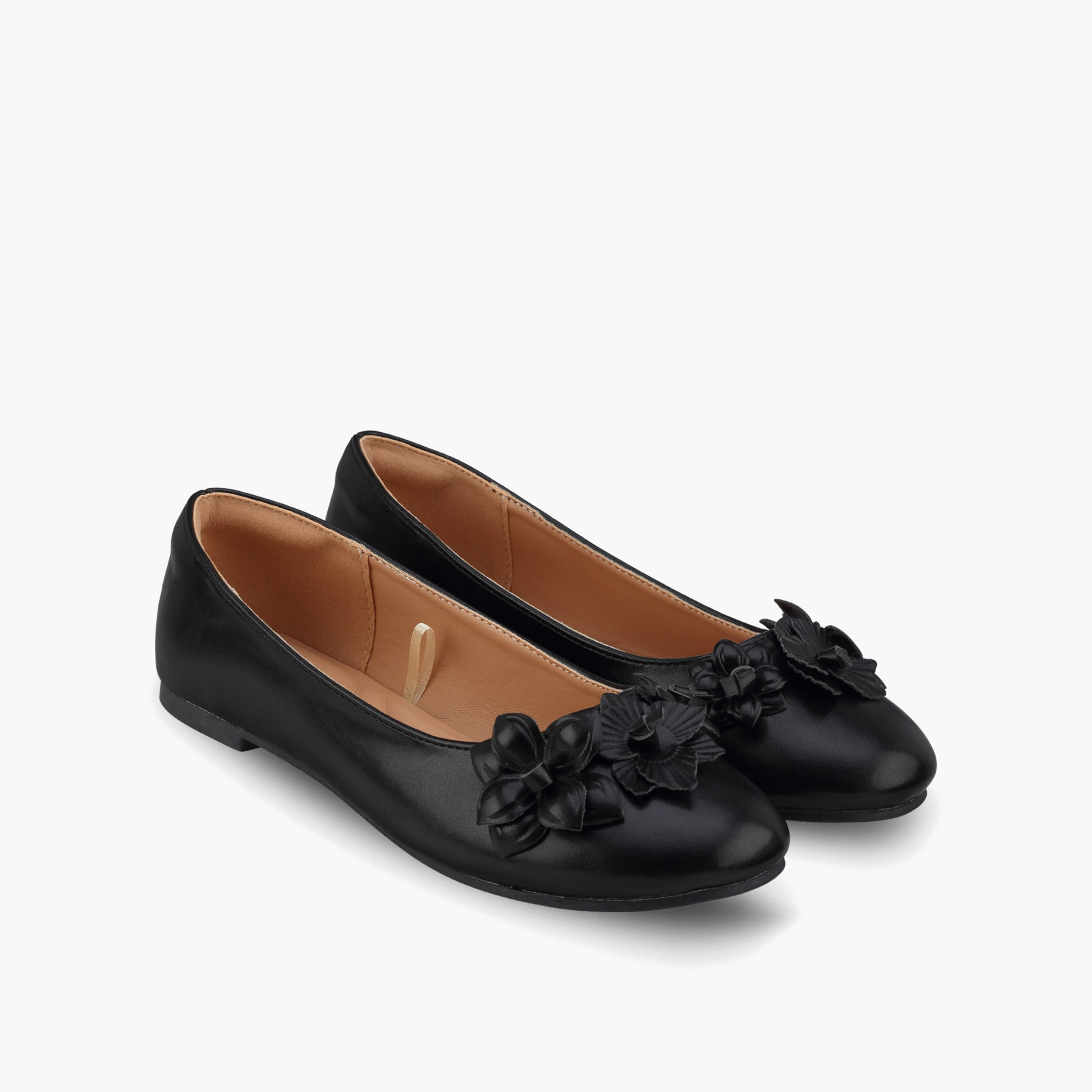 حذاء باليرينا مزين للفتيات من ليتل ميسي-girls-shoes-ballerinas-image-1