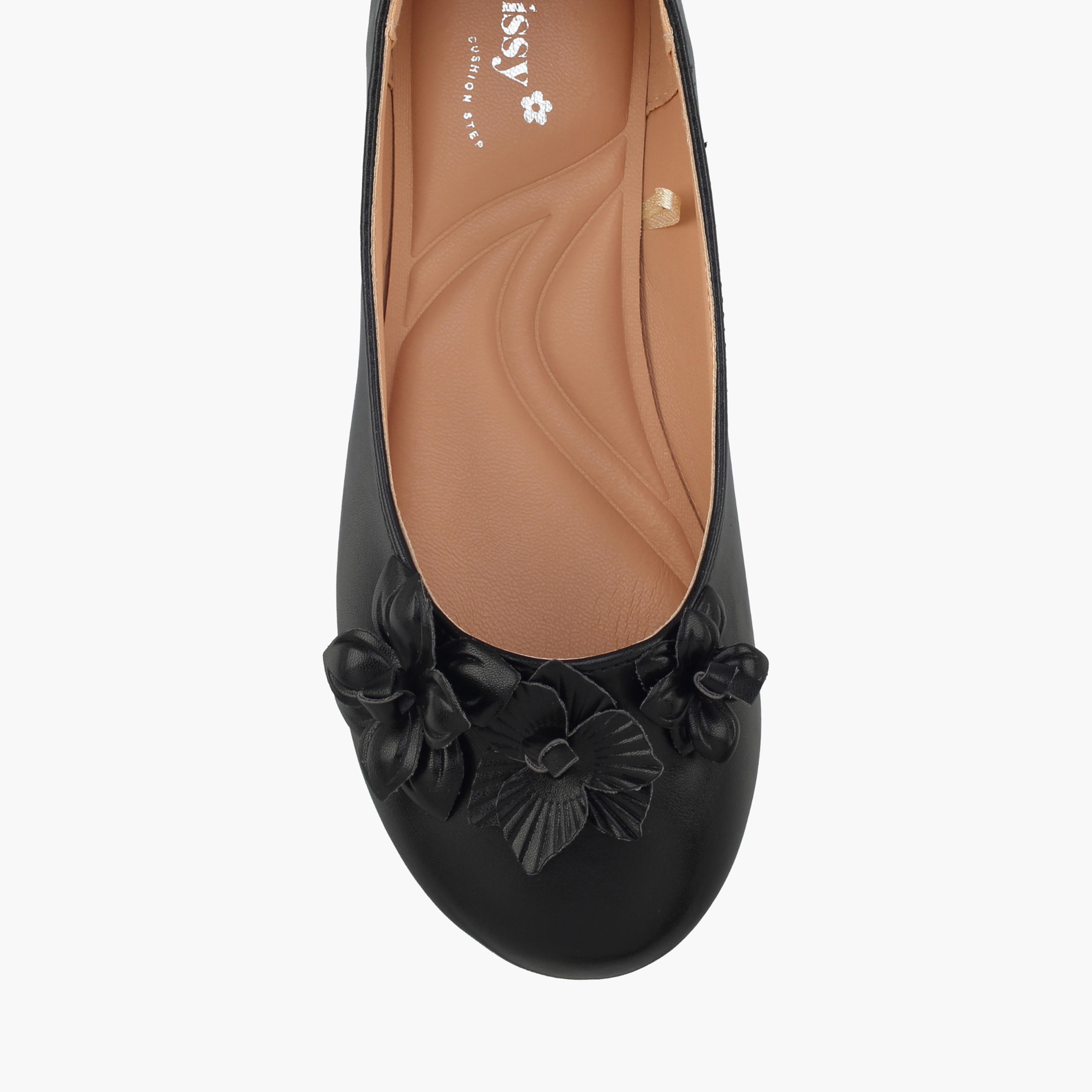 حذاء باليرينا مزين للفتيات من ليتل ميسي-girls-shoes-ballerinas-image-4