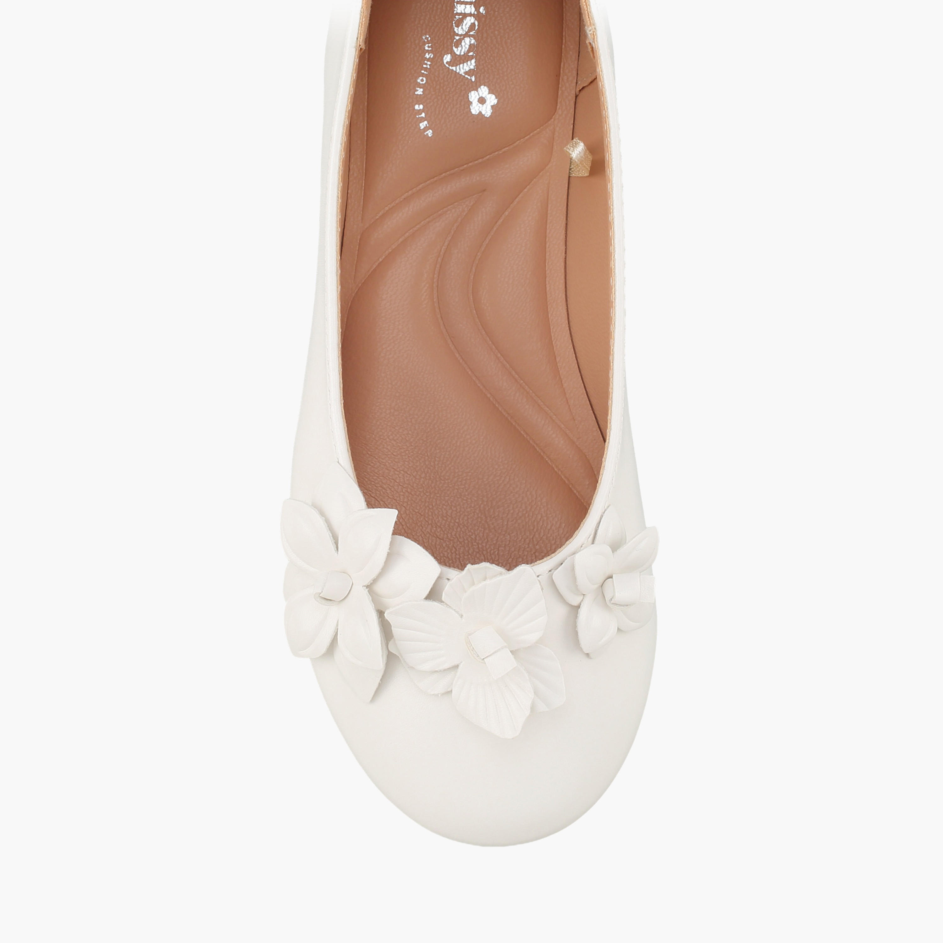 حذاء باليرينا مزين للفتيات من ليتل ميسي-girls-shoes-ballerinas-image-4